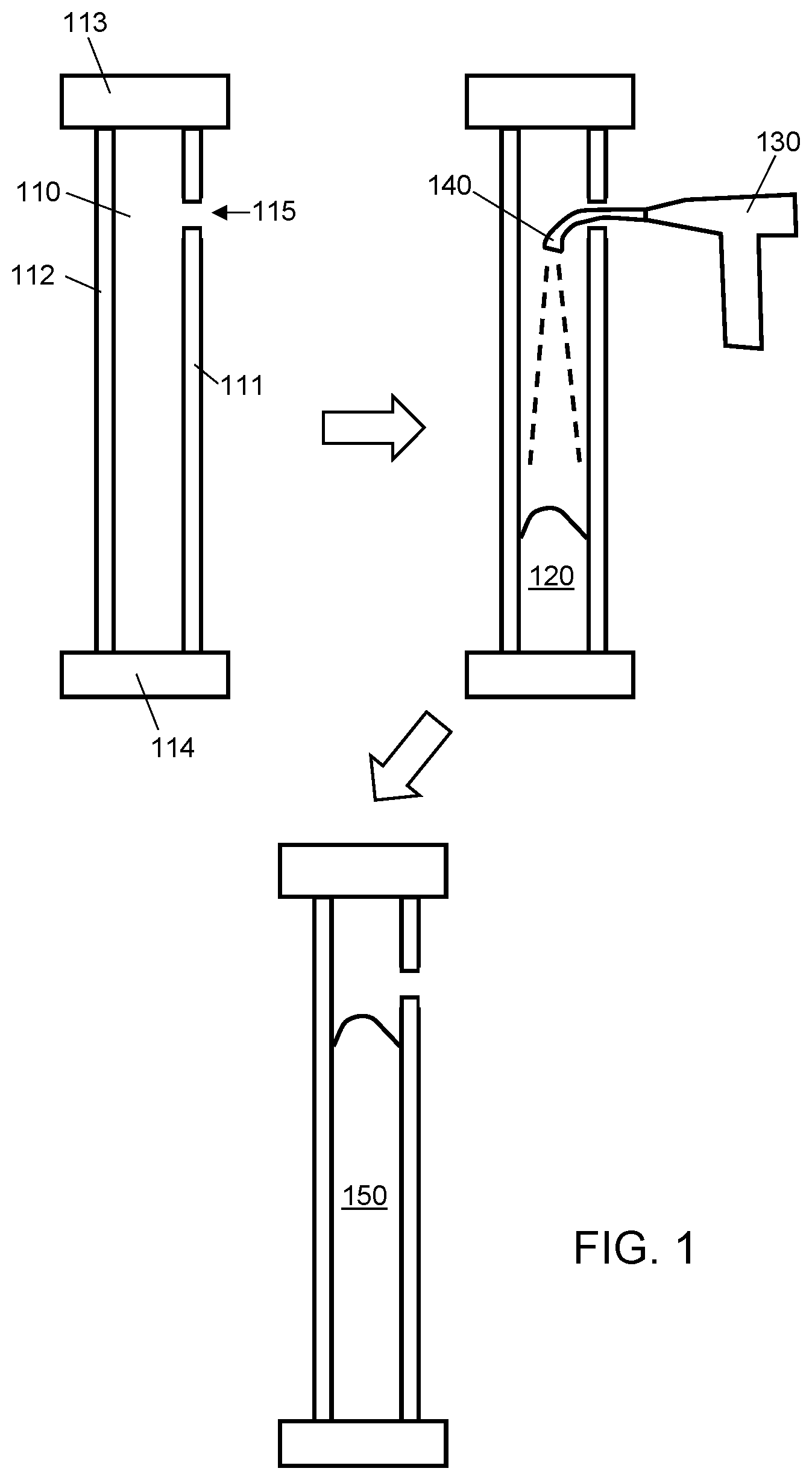 Patent US11773203 — Expanding polyurethane foam and methods and systems for using same — Figure 1