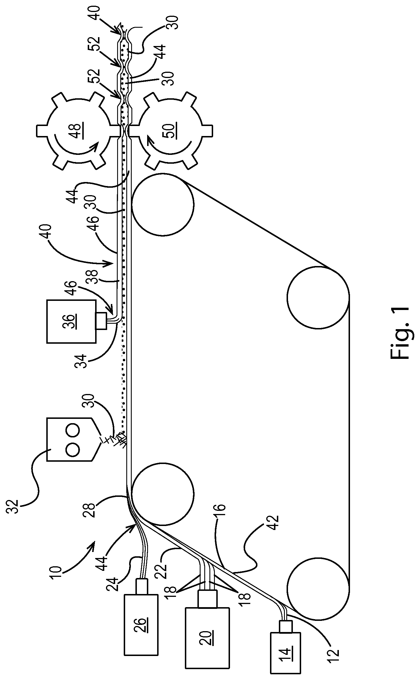 Patent US11773248 — Fibrous elements comprising a non-hydroxyl polymer and methods for making same — Figure 1