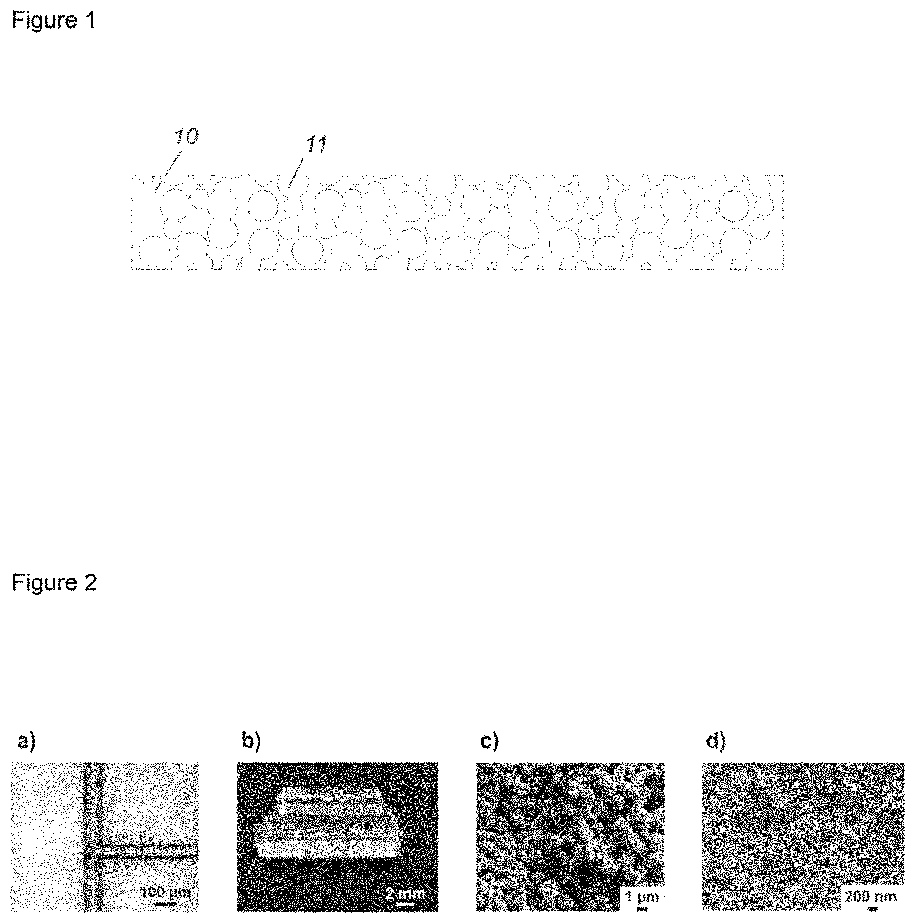Patent US11773272 — Highly fluorinated nanostructured polymer foams for producing super-repellent surfaces — Figure 1