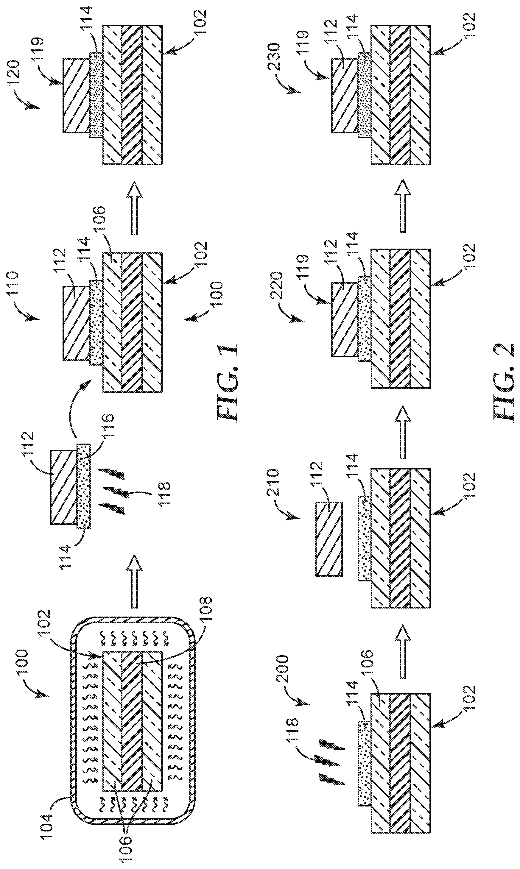 Patent US11773295 — Methods of bonding substrates together — Figure 1
