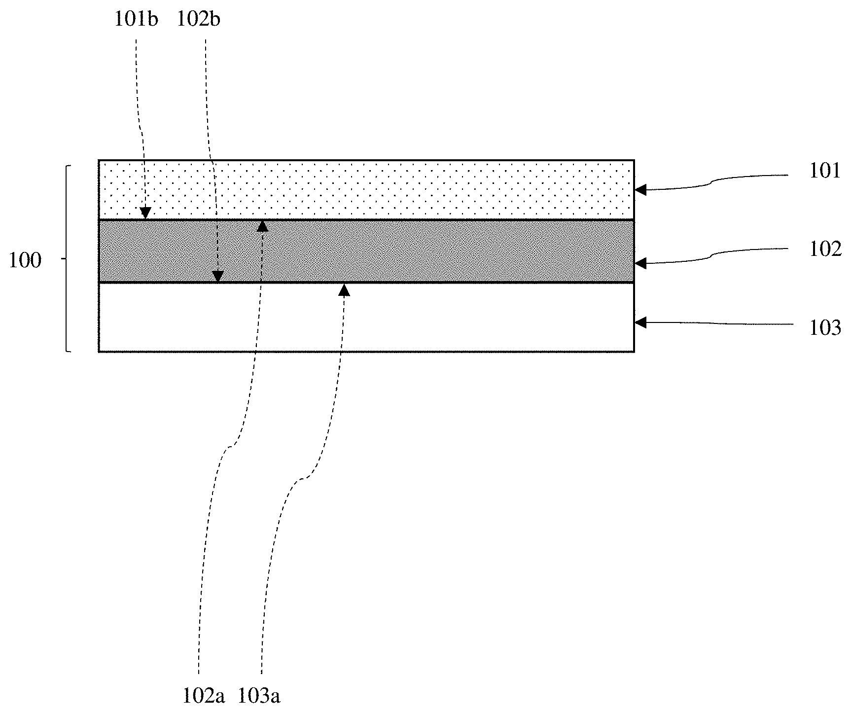 Patent US11773305 Figure 1 – Radical cured silicone pressure sensitive adhesive and composition and method for its preparation and use in a flexible display device