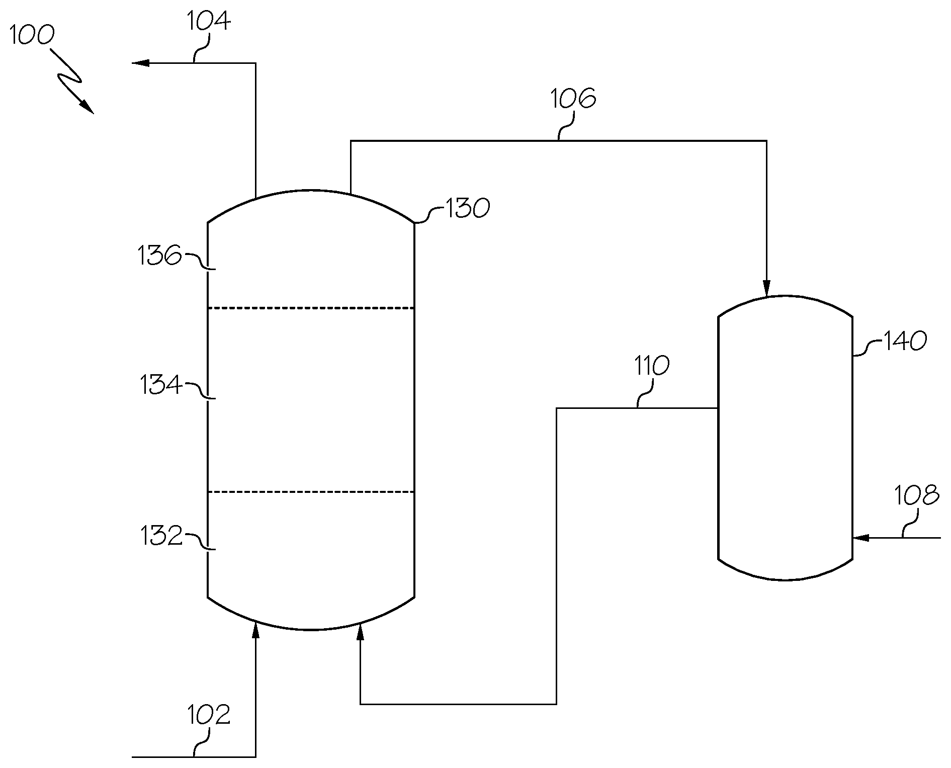 Patent US11773338 — Methods of processing whole crude oils that include sulfur — Figure 1