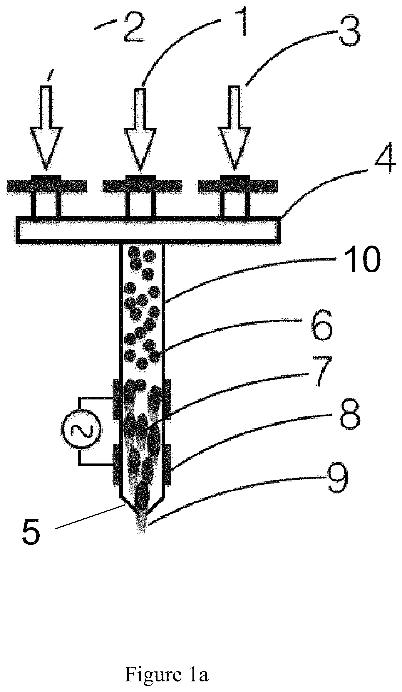 Patent US11773491 — In situ tailoring of material properties in 3D printed electronics — Figure 1