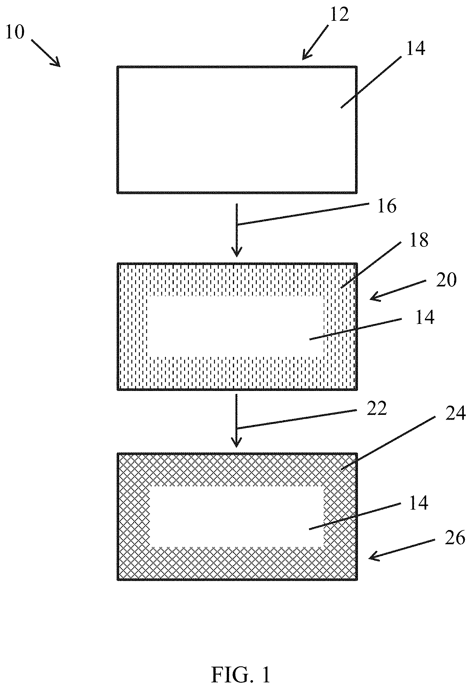 Patent US11773494 — Modified oxide surface treatment layer for alloys and corresponding methods — Figure 1