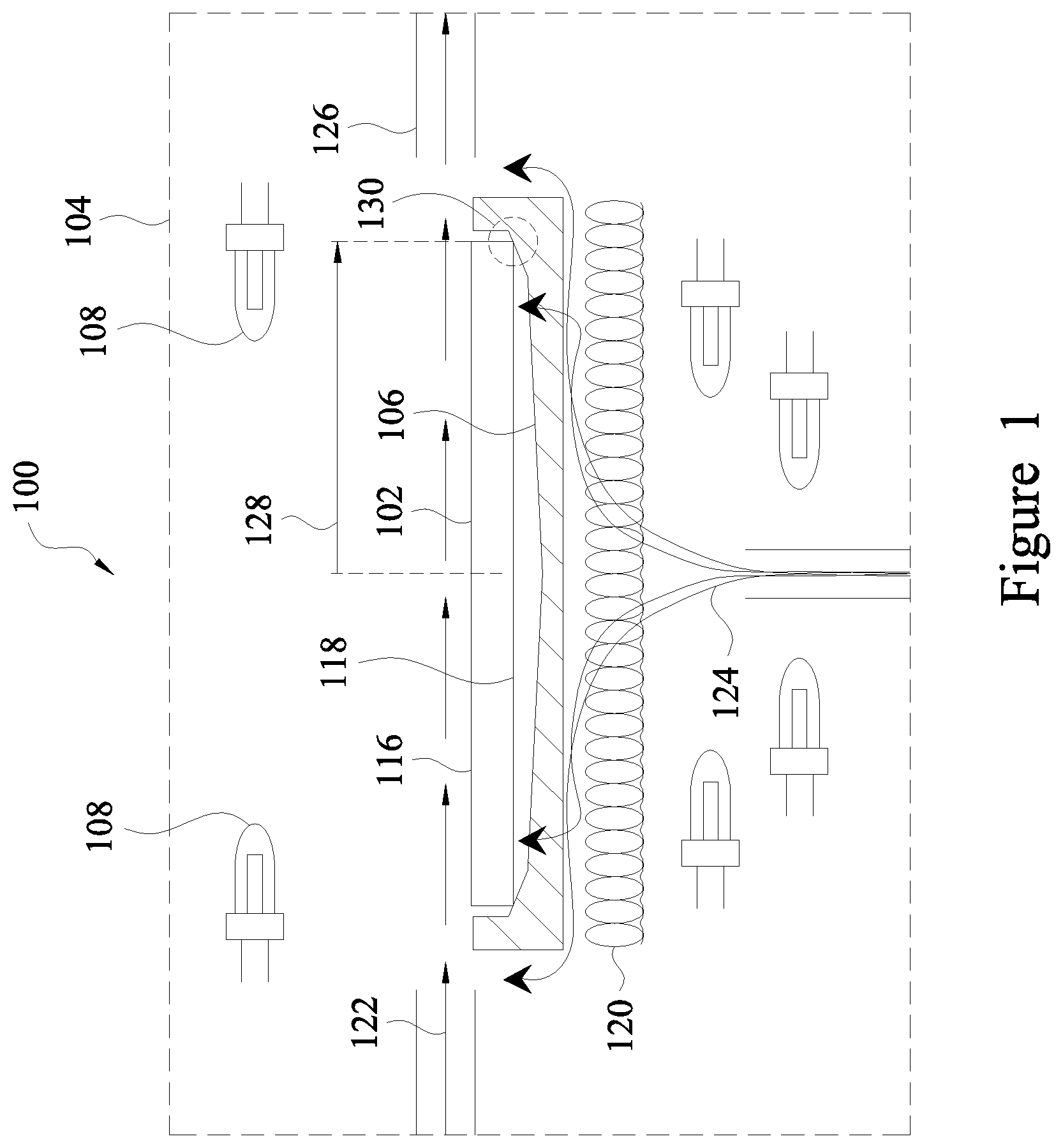 Patent US11773506 — Wafer susceptor with improved thermal characteristics — Figure 1