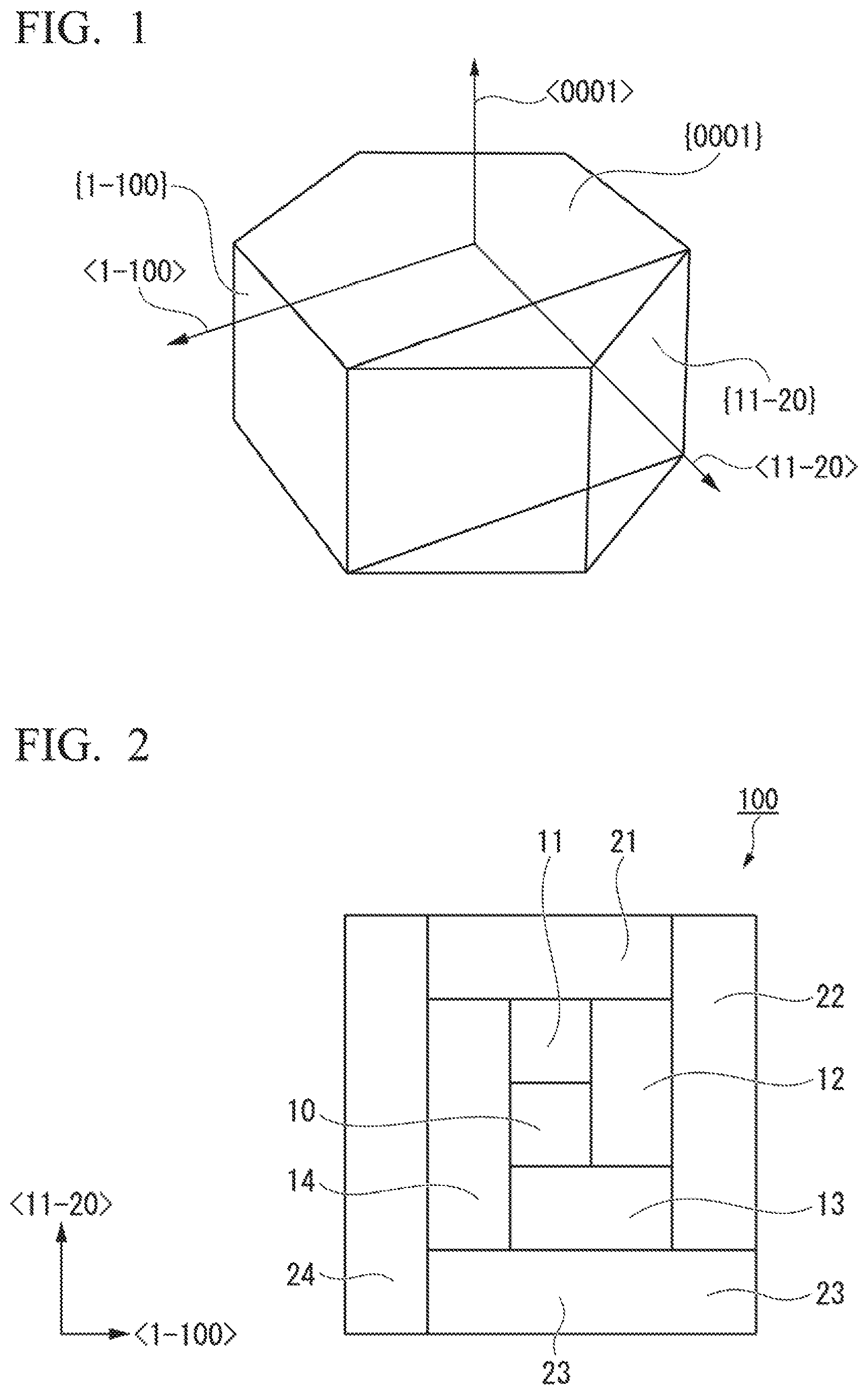 Patent US11773507 — SiC single crystal, and SiC ingot — Figure 1