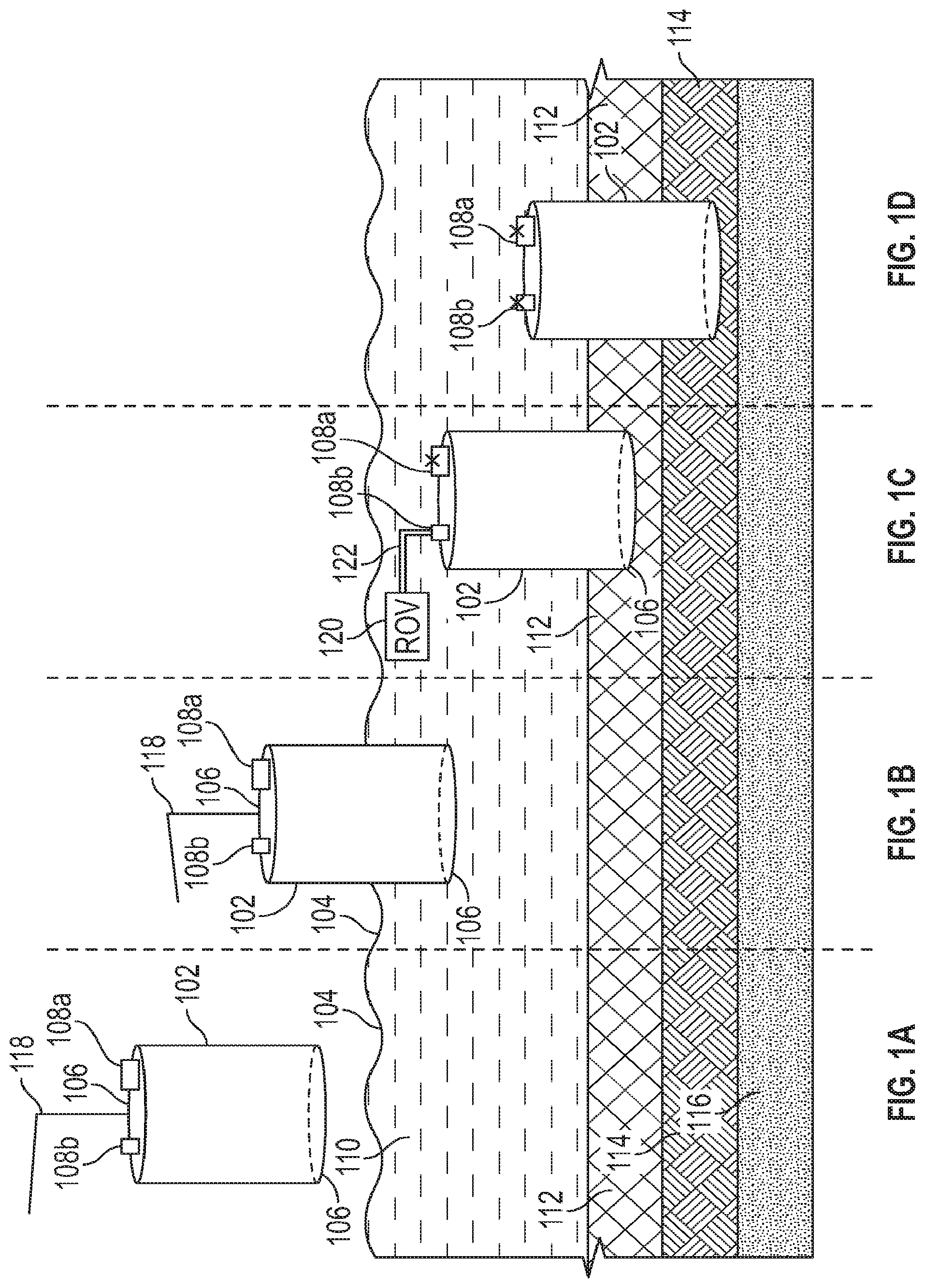 Patent US11773557 — Suction pile equipment — Figure 1