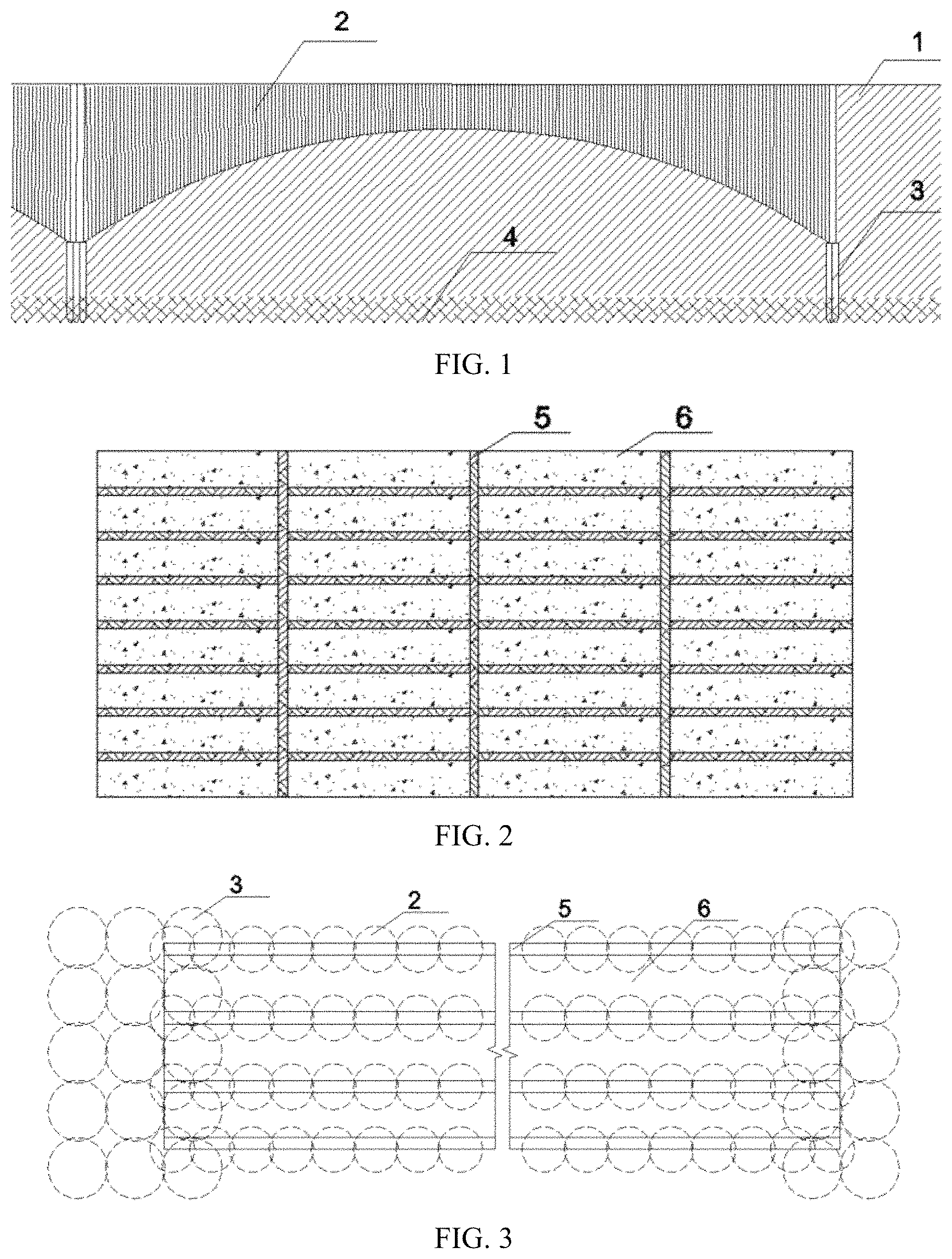 Patent US11773560 — Poor foundation reinforcement system and reinforcement method based on underground concealed arch structures — Figure 1