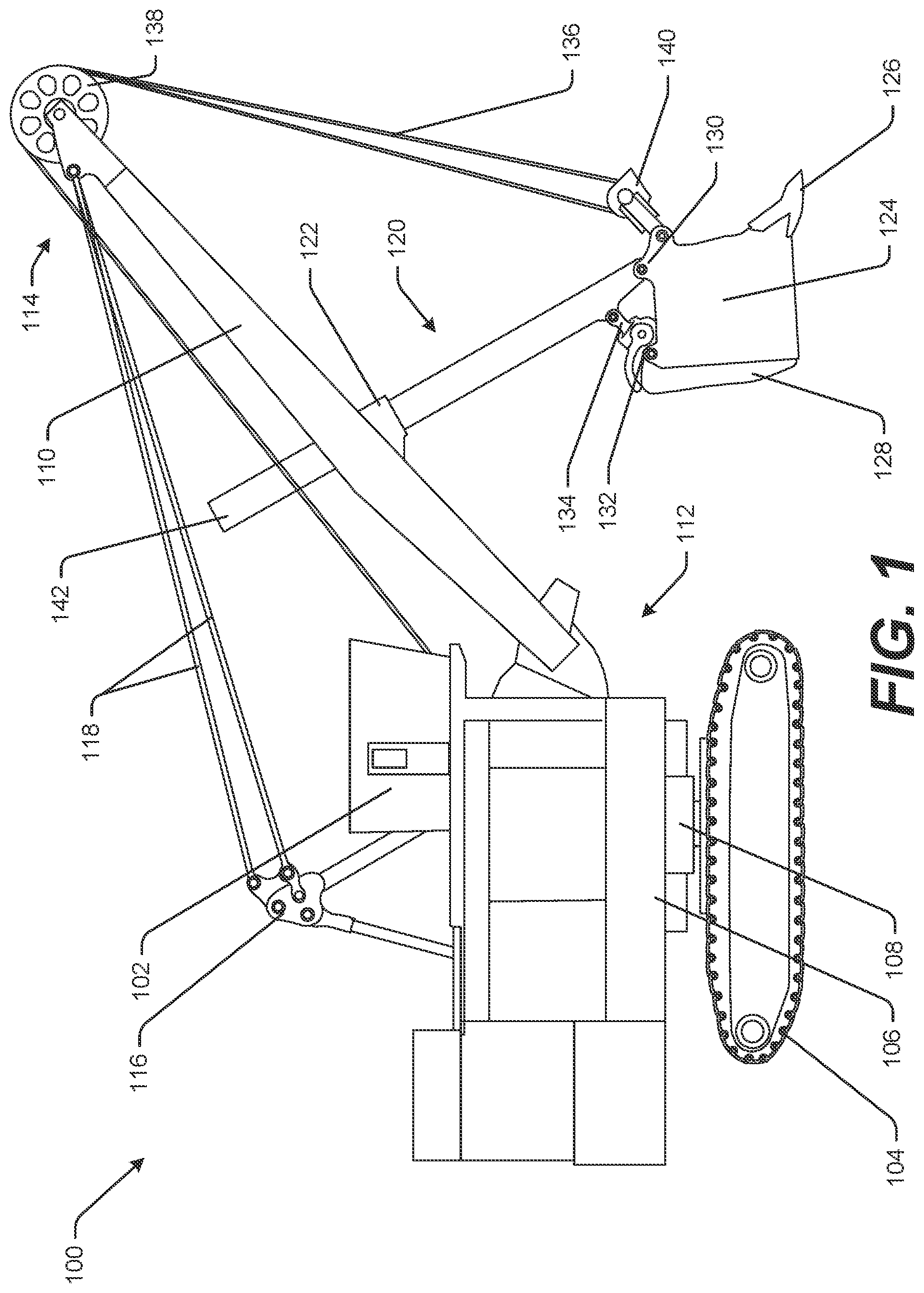 Patent US11773563 — Dipper handle — Figure 1