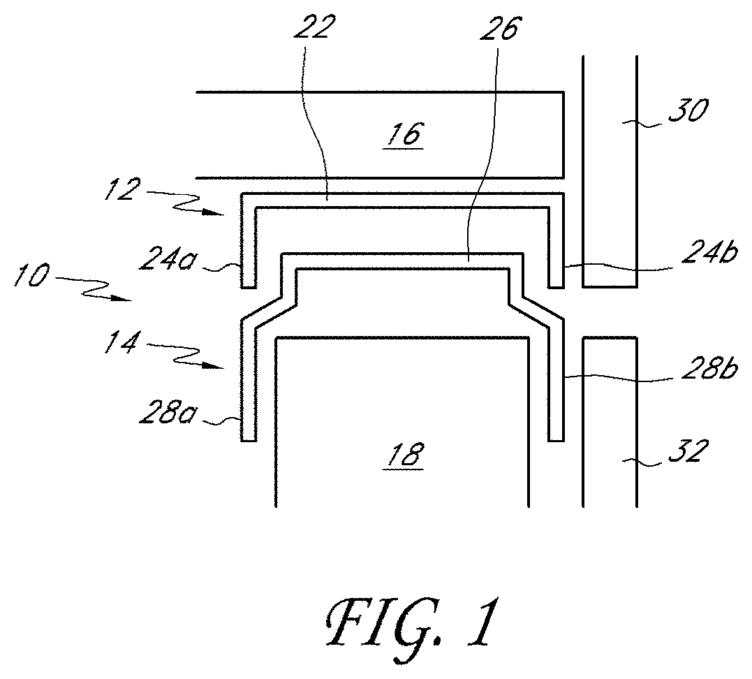 Patent US11773587 Figure 1 – Two-piece track system