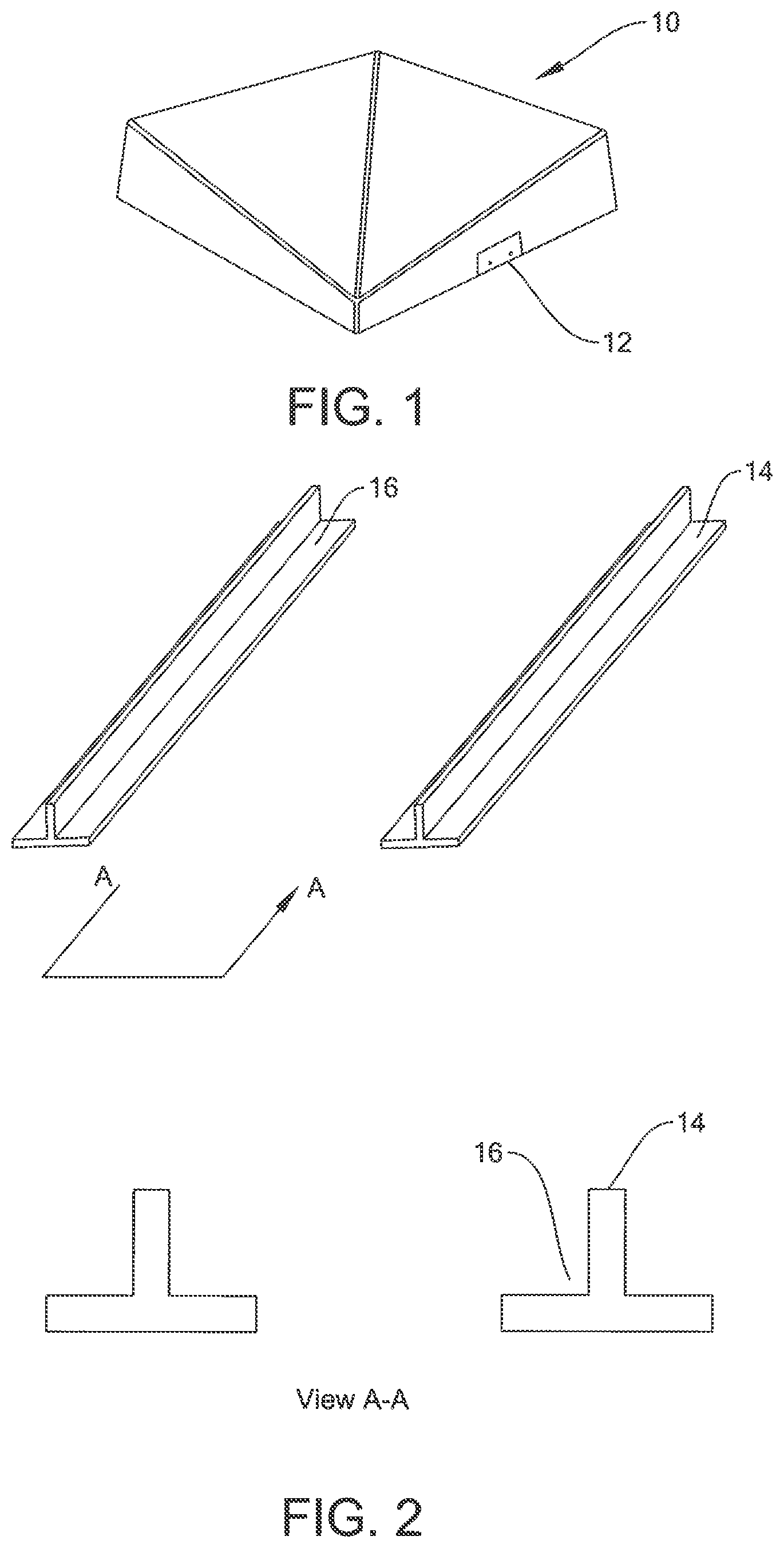 Patent US11773591 — Apparatus and system for dynamic acoustic ceiling system and methods thereof — Figure 1