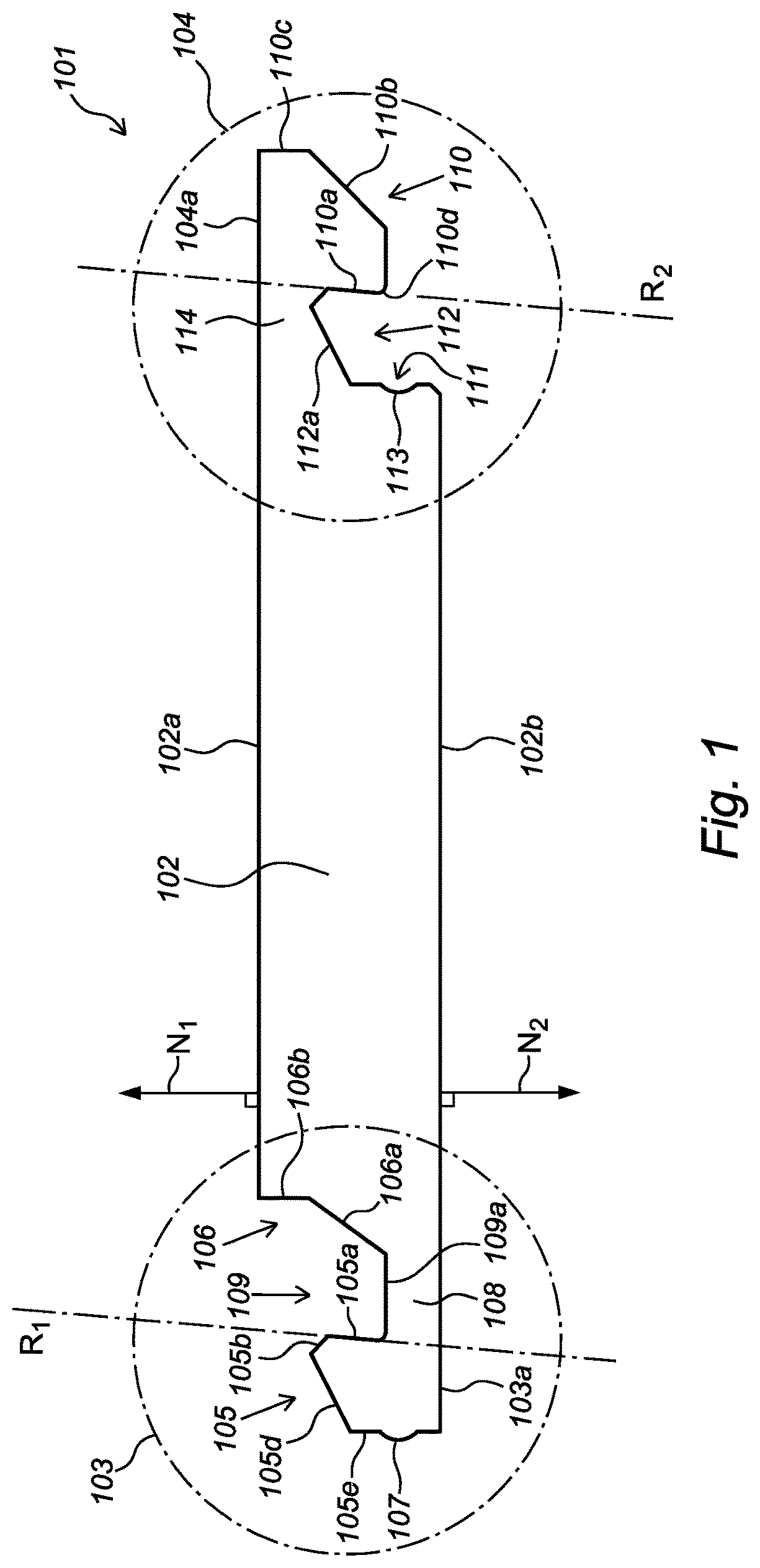 Patent US11773602 — Multi-purpose tile system — Figure 1