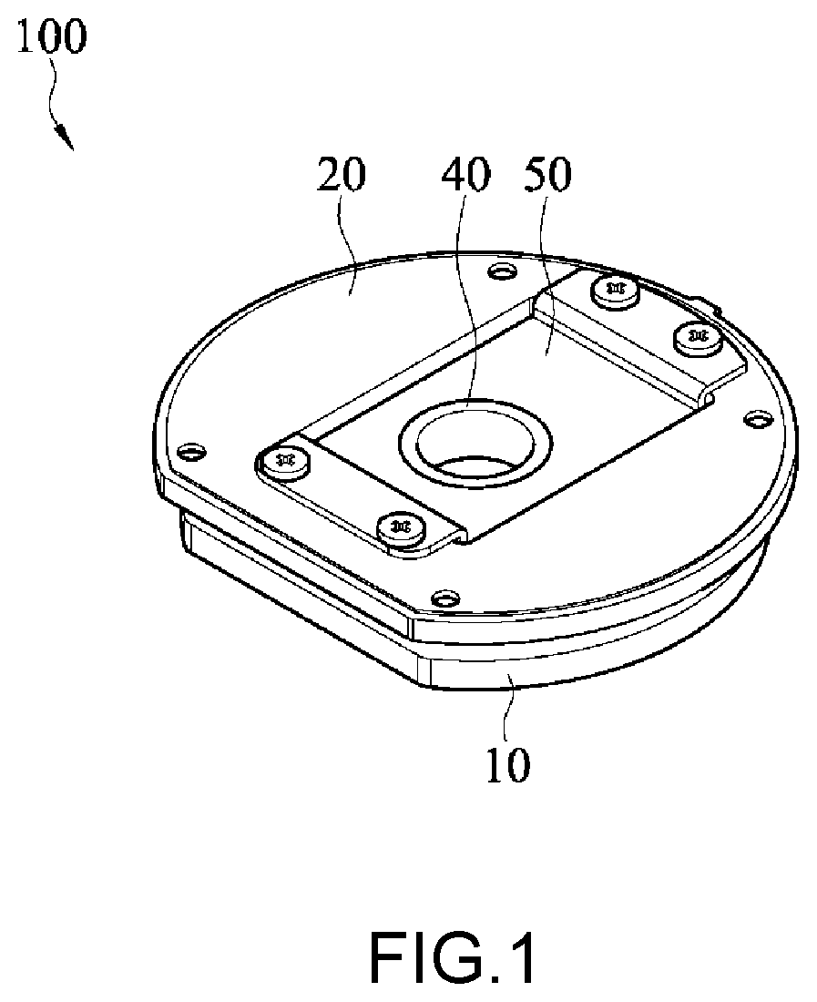 Patent US11773634 — Hollow hinge and electronic device — Figure 1