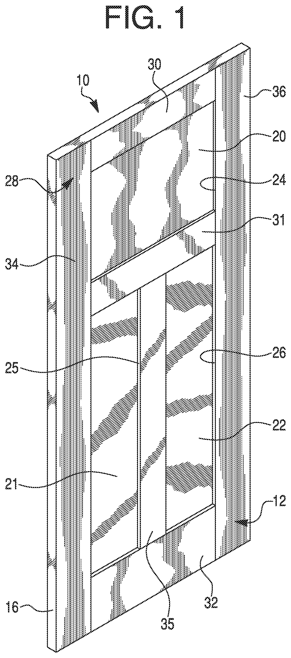 Patent US11773644 — Stackable molded articles, and related assemblies and methods — Figure 1