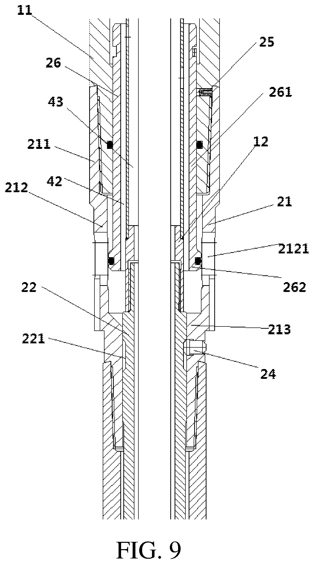 Patent US11773673 Figure 8 – Coring drill tool driving structure