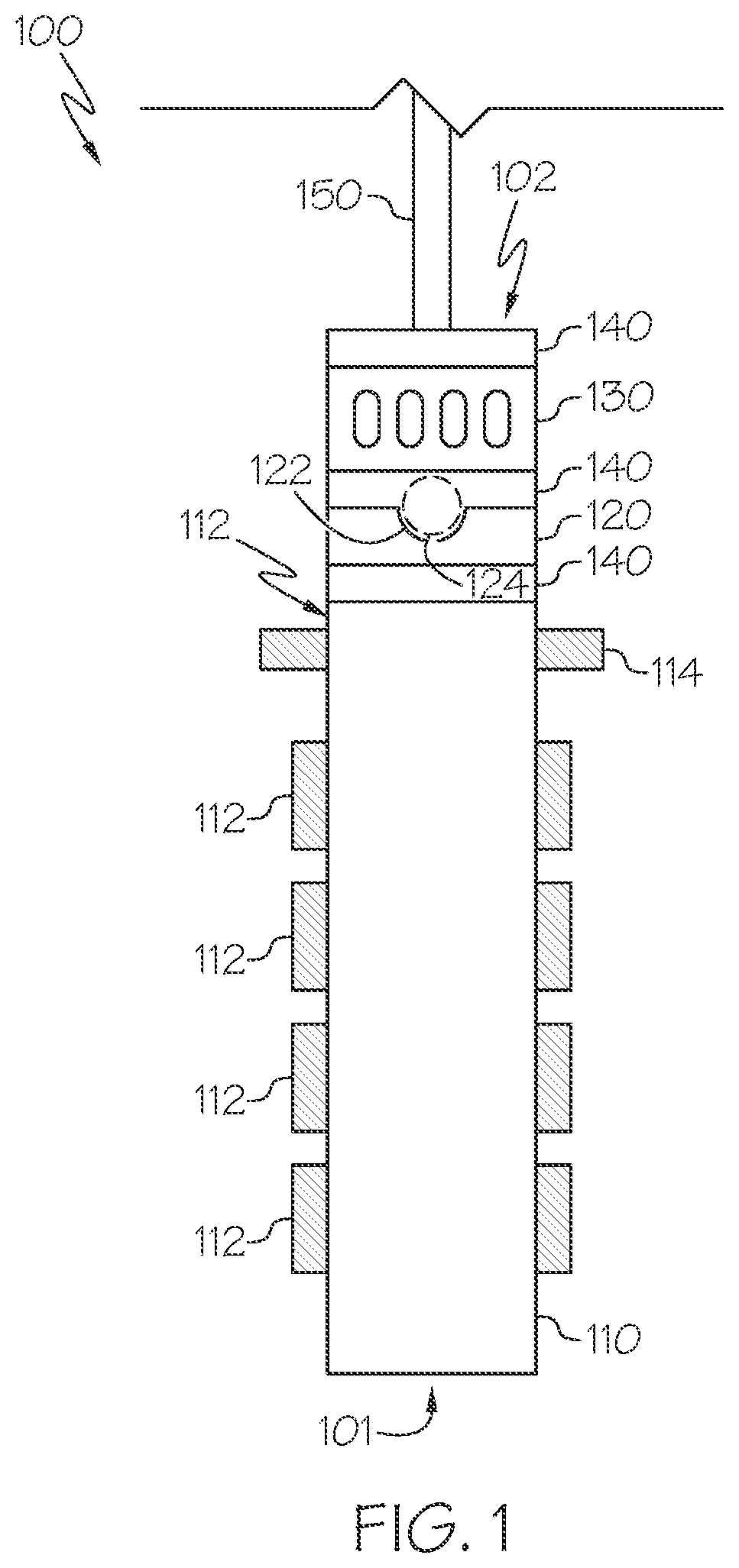 Patent US11773682 — Tieback assemblies with circulating subs for well intervention — Figure 1