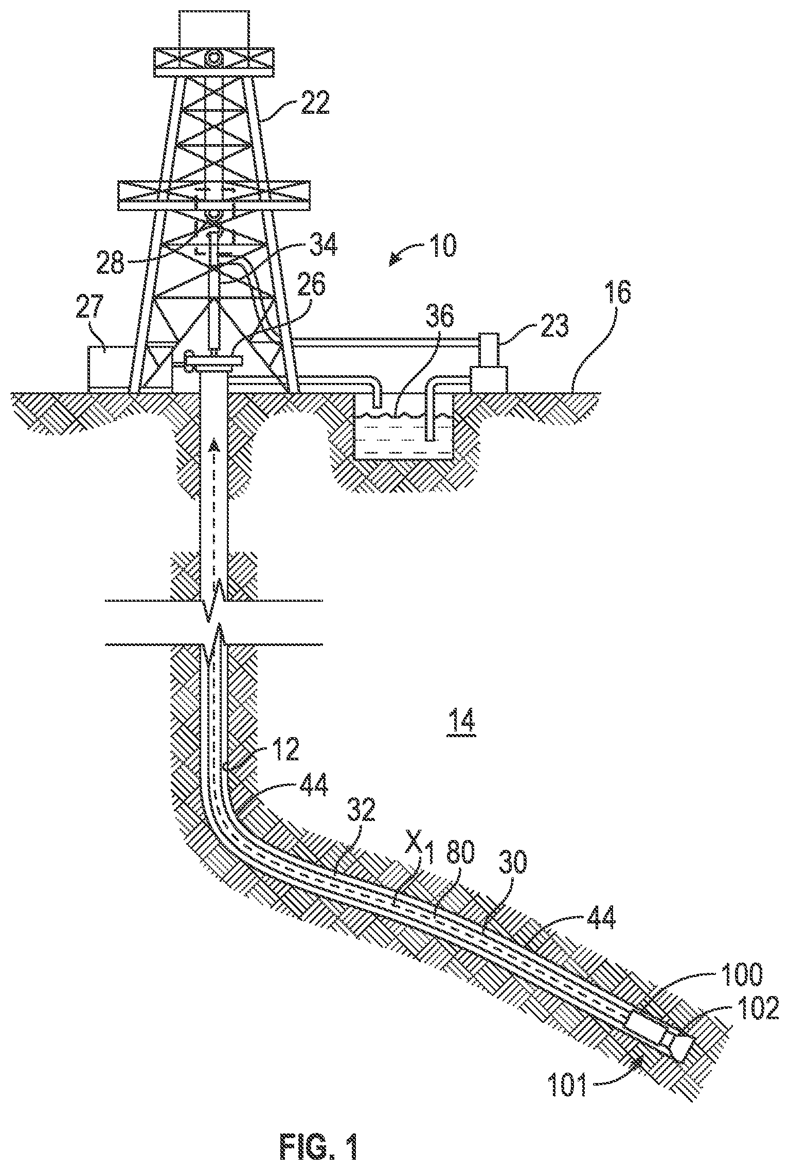 Patent US11773685 — Steering system for use with a drill string — Figure 1