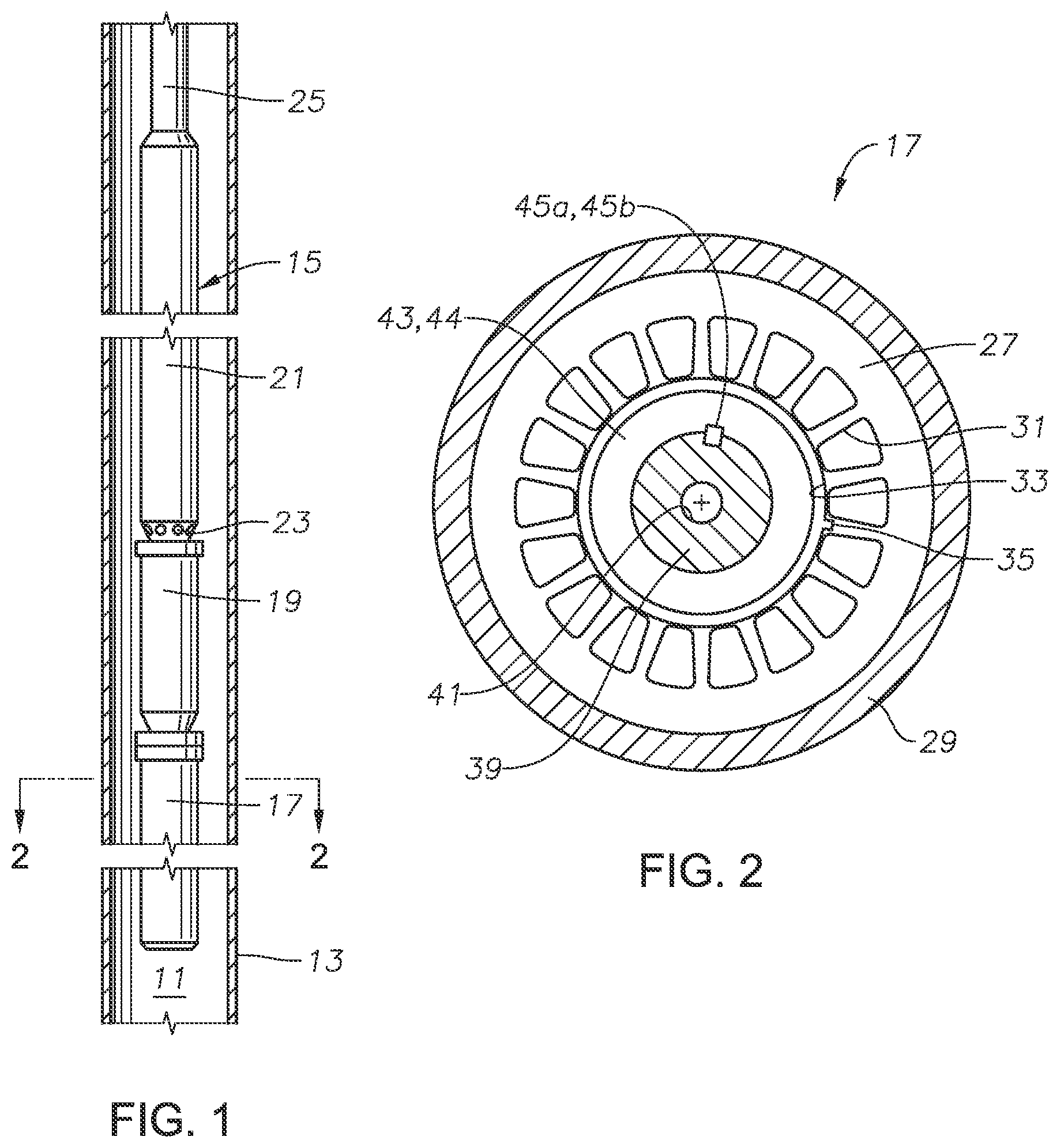 Patent US11773702 — Motor bearing with anti-rotation spring for electrical submersible well pump — Figure 1