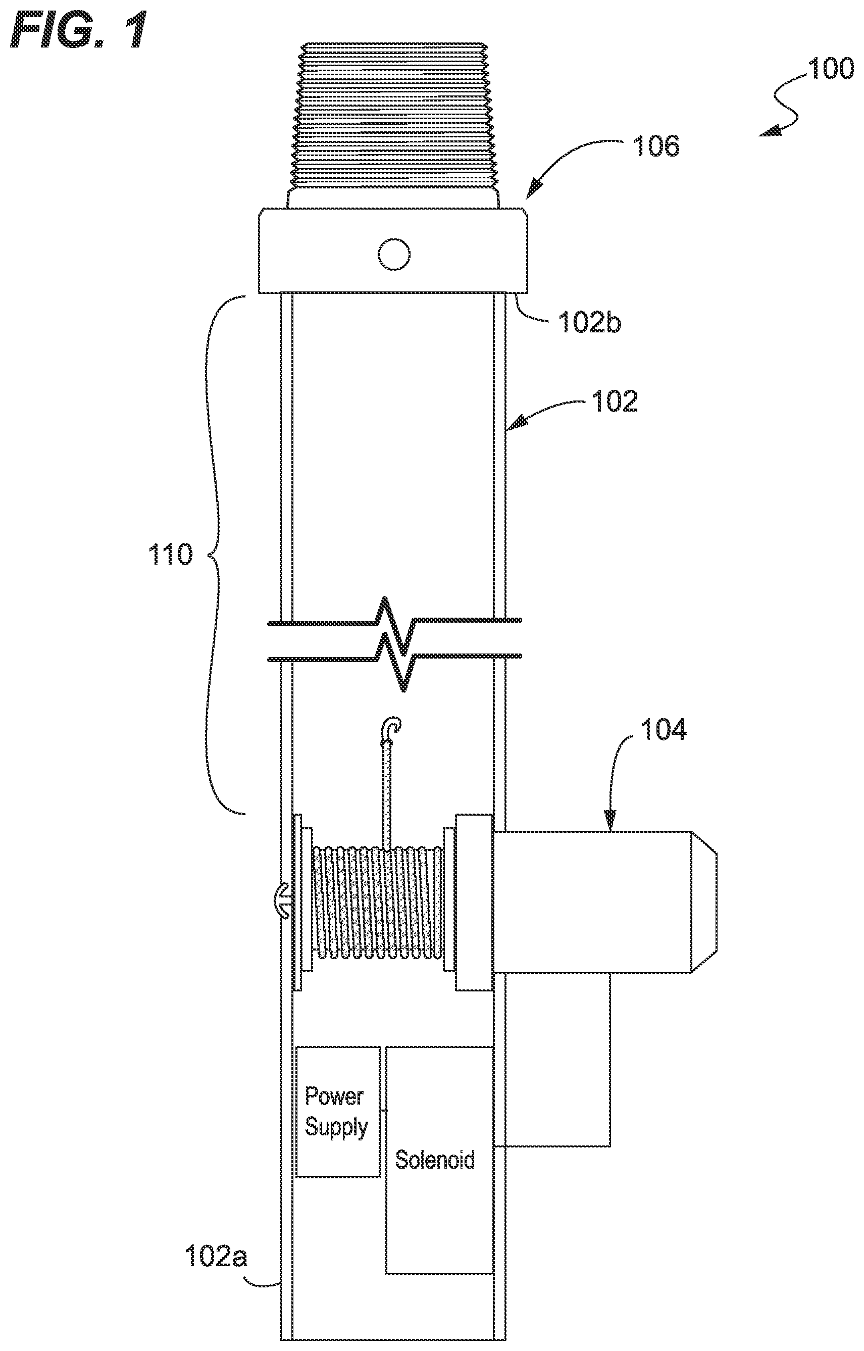 Patent US11773713 — System and method for measurement-while- drilling (MWD) tool removal from a pipe — Figure 1