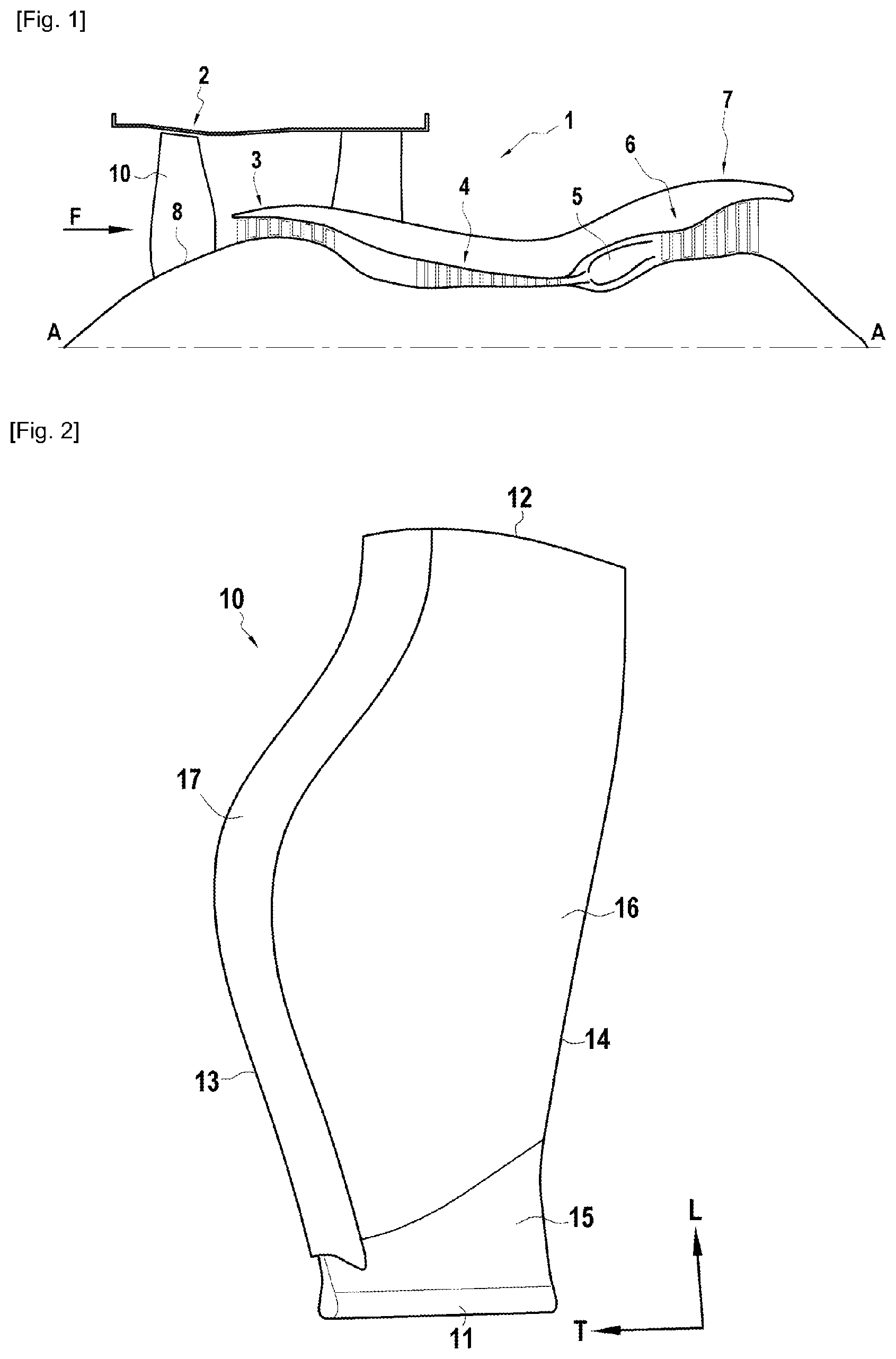 Patent US11773733 Figure 1 – Fibrous texture for turbine engine blade made of composite material