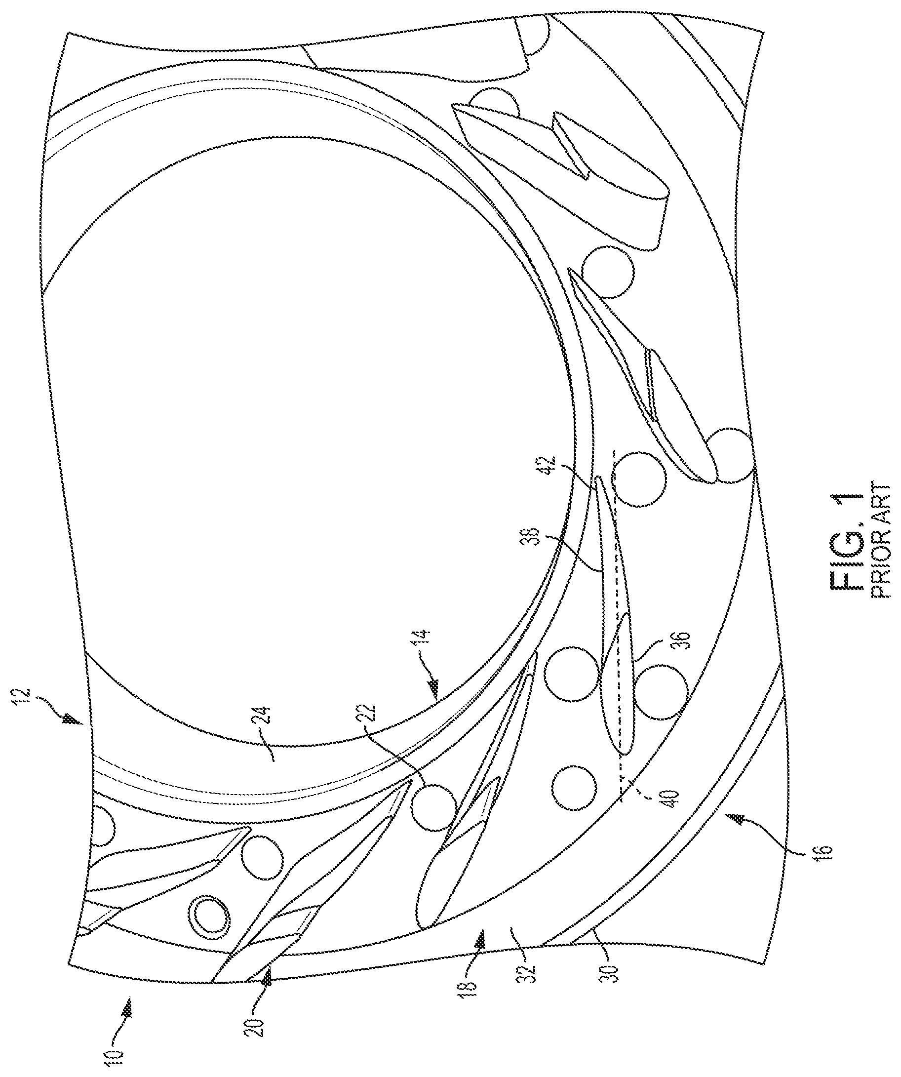 Patent US11773749 — Method and system for nozzle ring repair — Figure 1