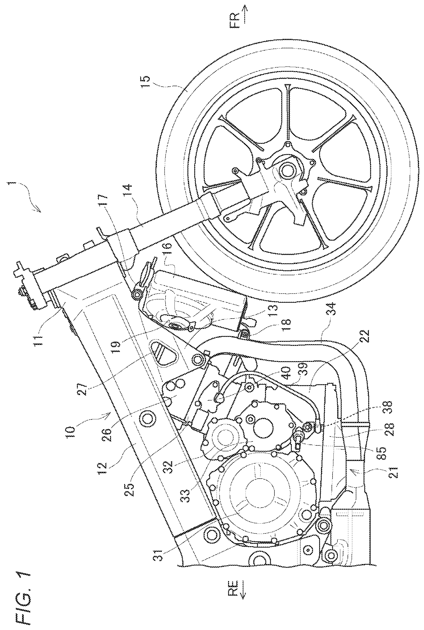 Patent US11773756 — Variable valve timing system — Figure 1