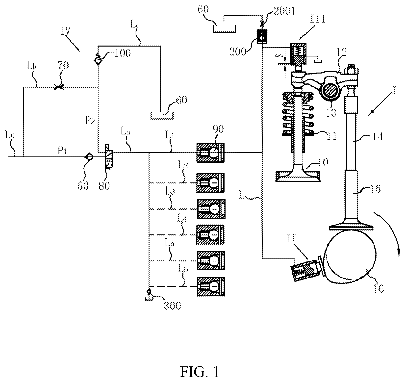 Patent US11773757 — Compression release engine in-cylinder braking system — Figure 1