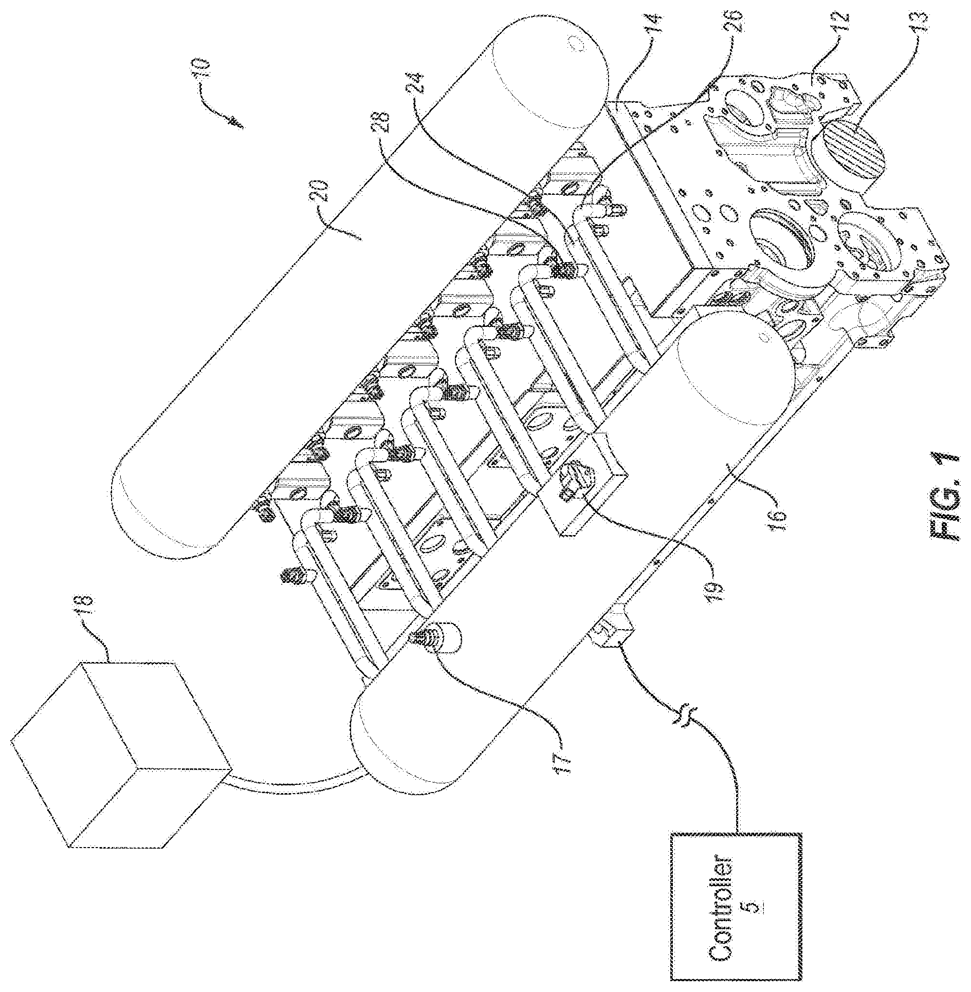 Patent US11773765 — Internal combustion engine, combustion systems, and related methods and control methods and systems — Figure 1