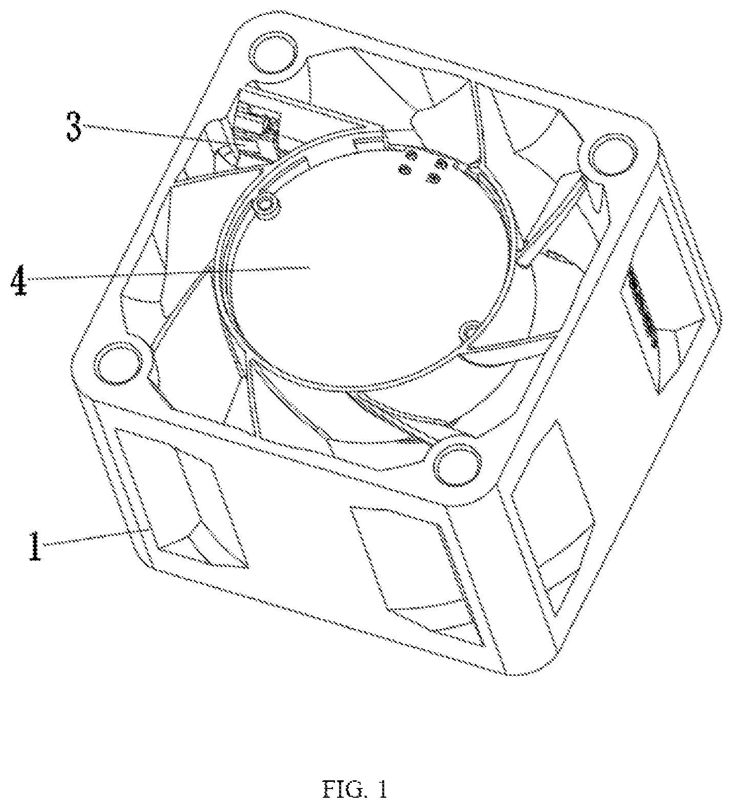 Patent US11773867 — Fan frame — Figure 1