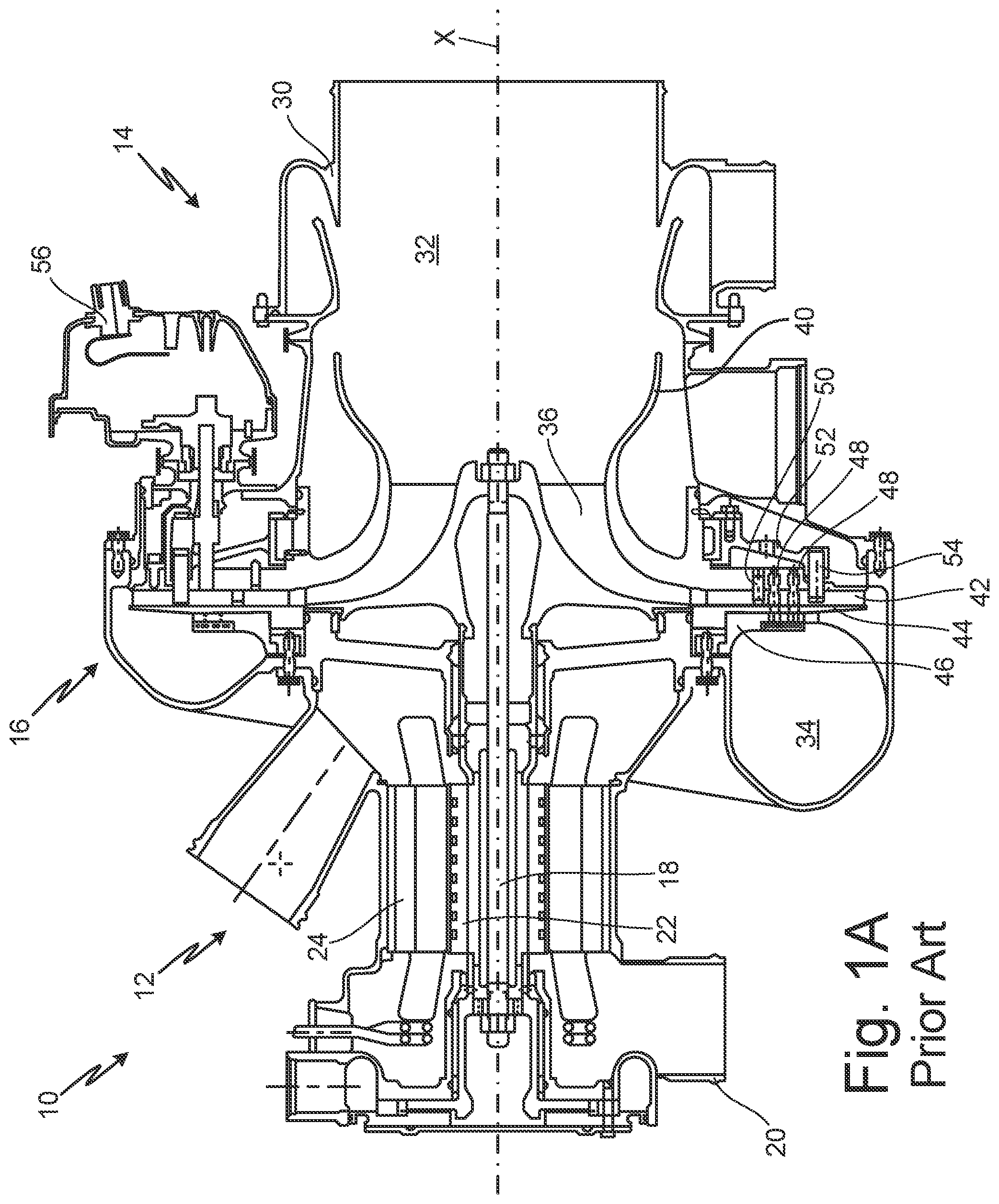 Patent US11773870 — Variable channel diffuser — Figure 1