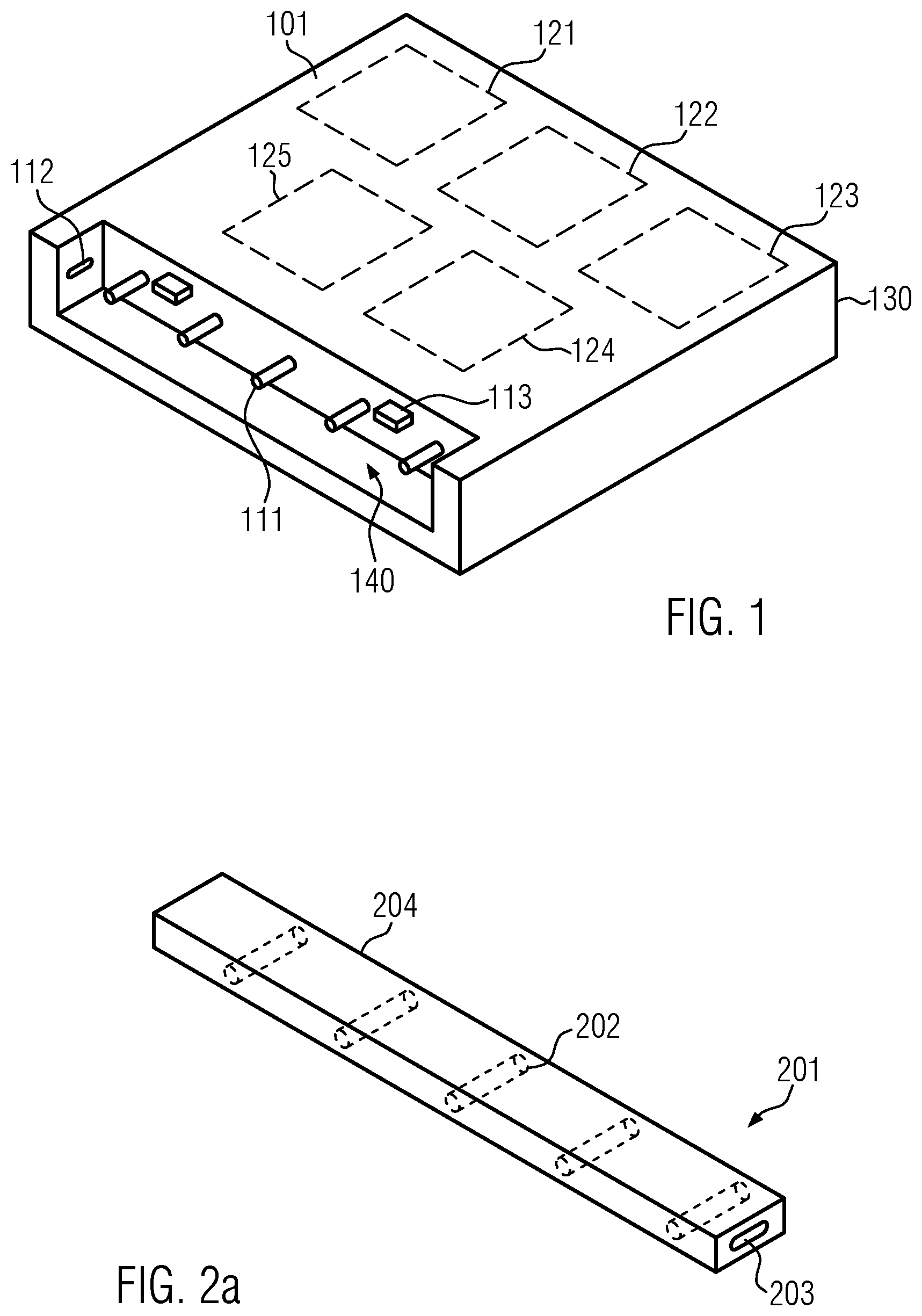 Patent US11773877 — Connecting element and supply block for a valve array — Figure 1
