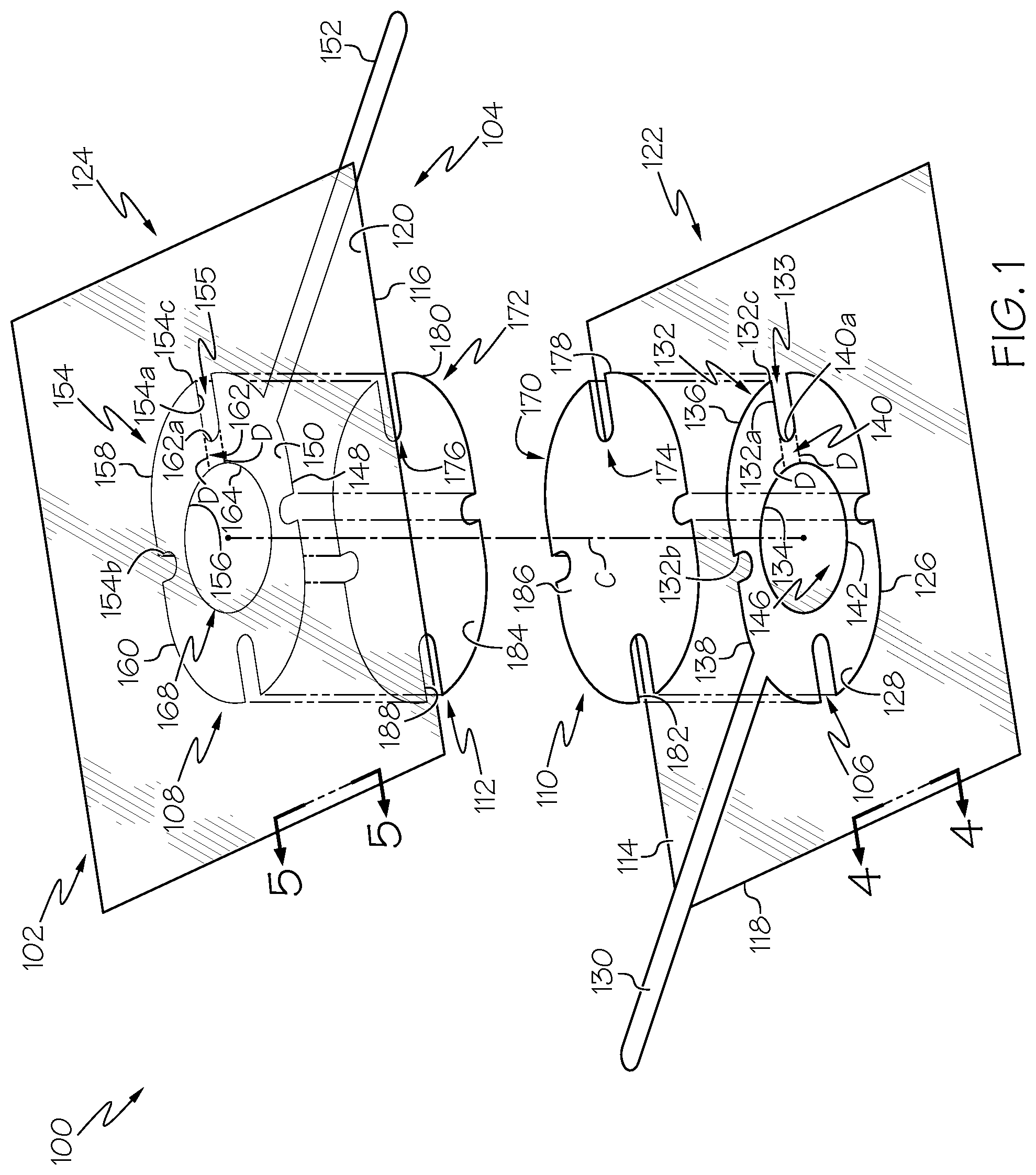 Patent US11773878 — Artificial muscle assemblies comprising a reinforced housing — Figure 1