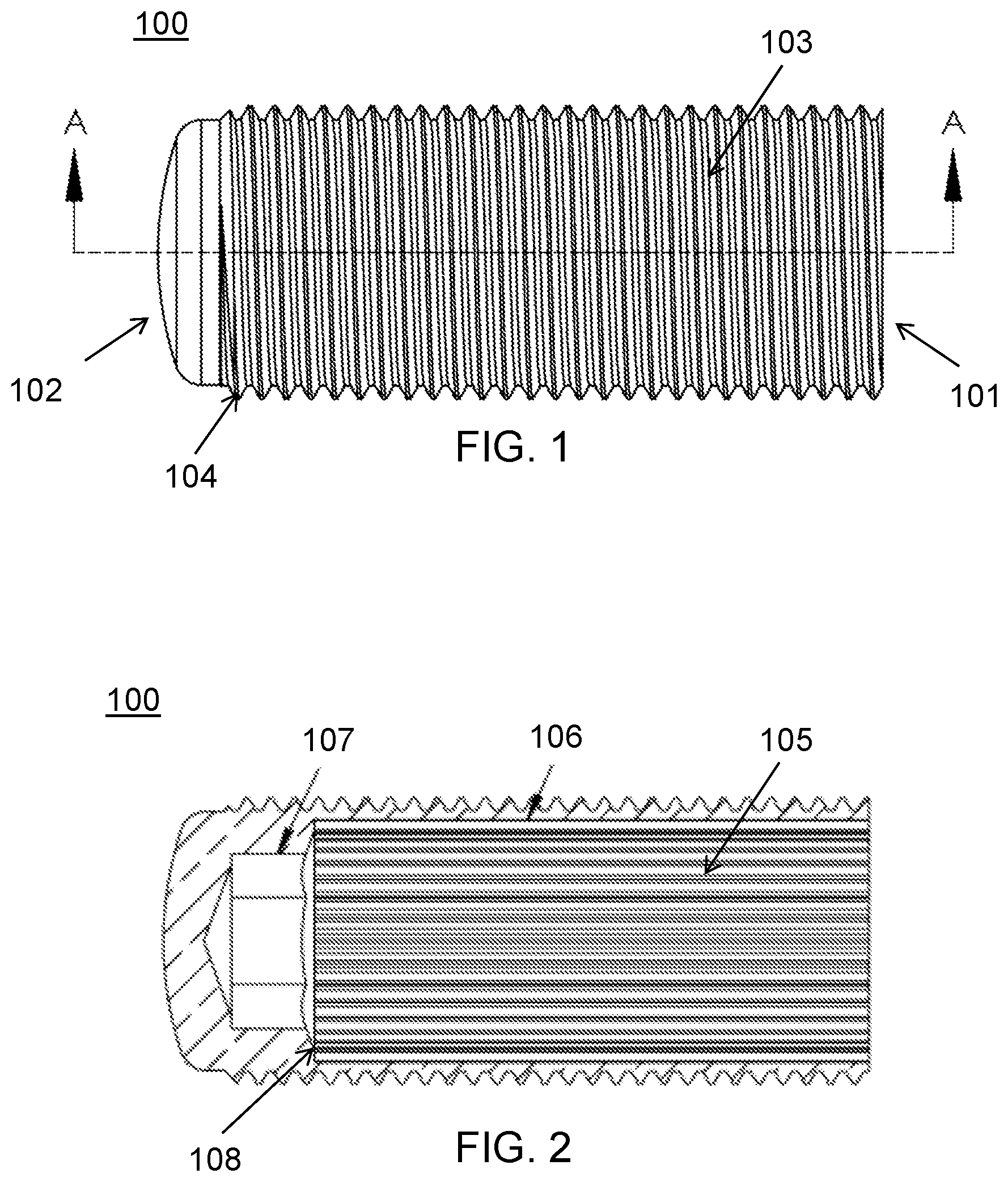 Patent US11773891 — Range taking shear bolts and drive tools — Figure 1