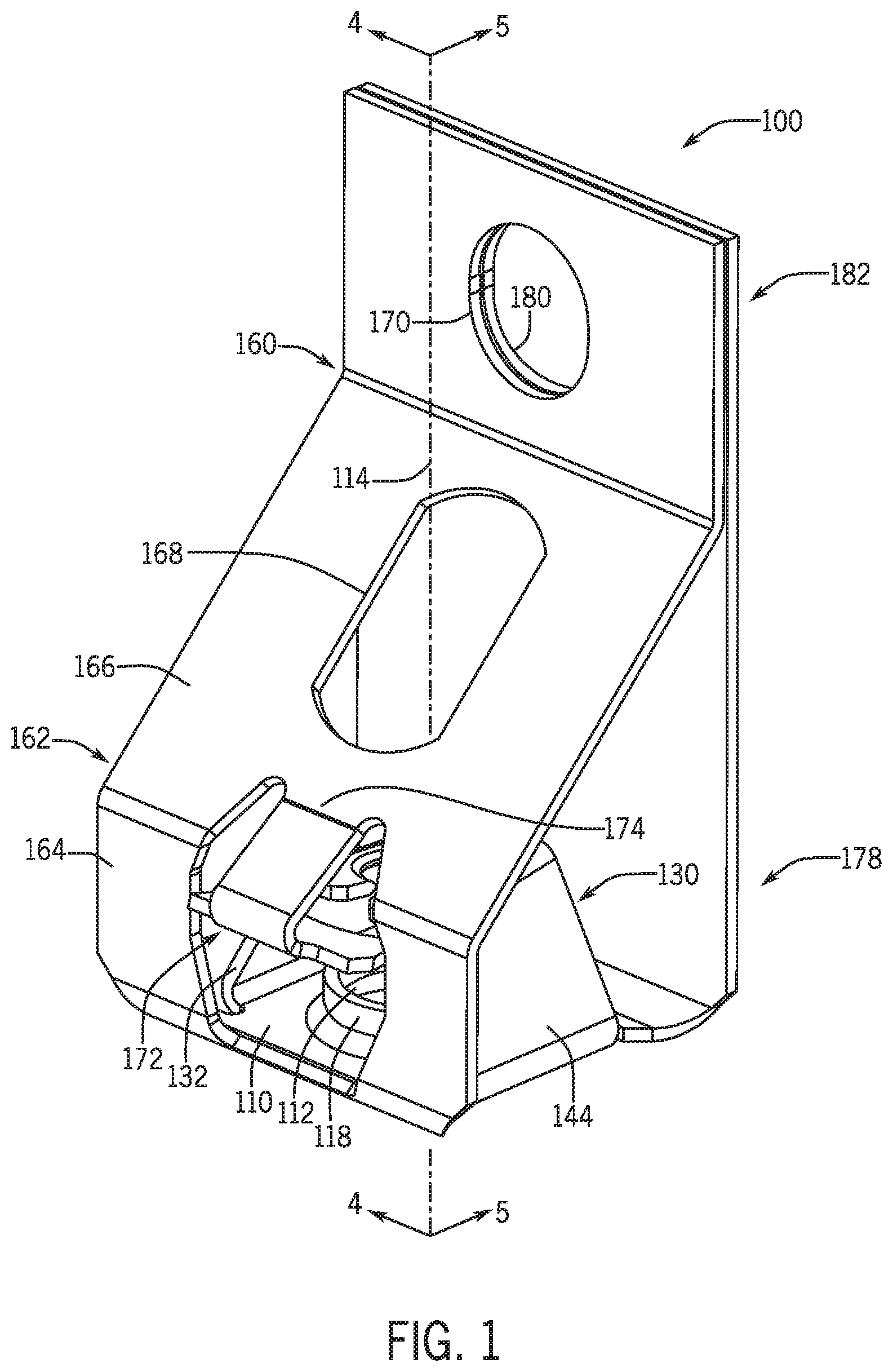 Patent US11773895 — Spring nut with release — Figure 1