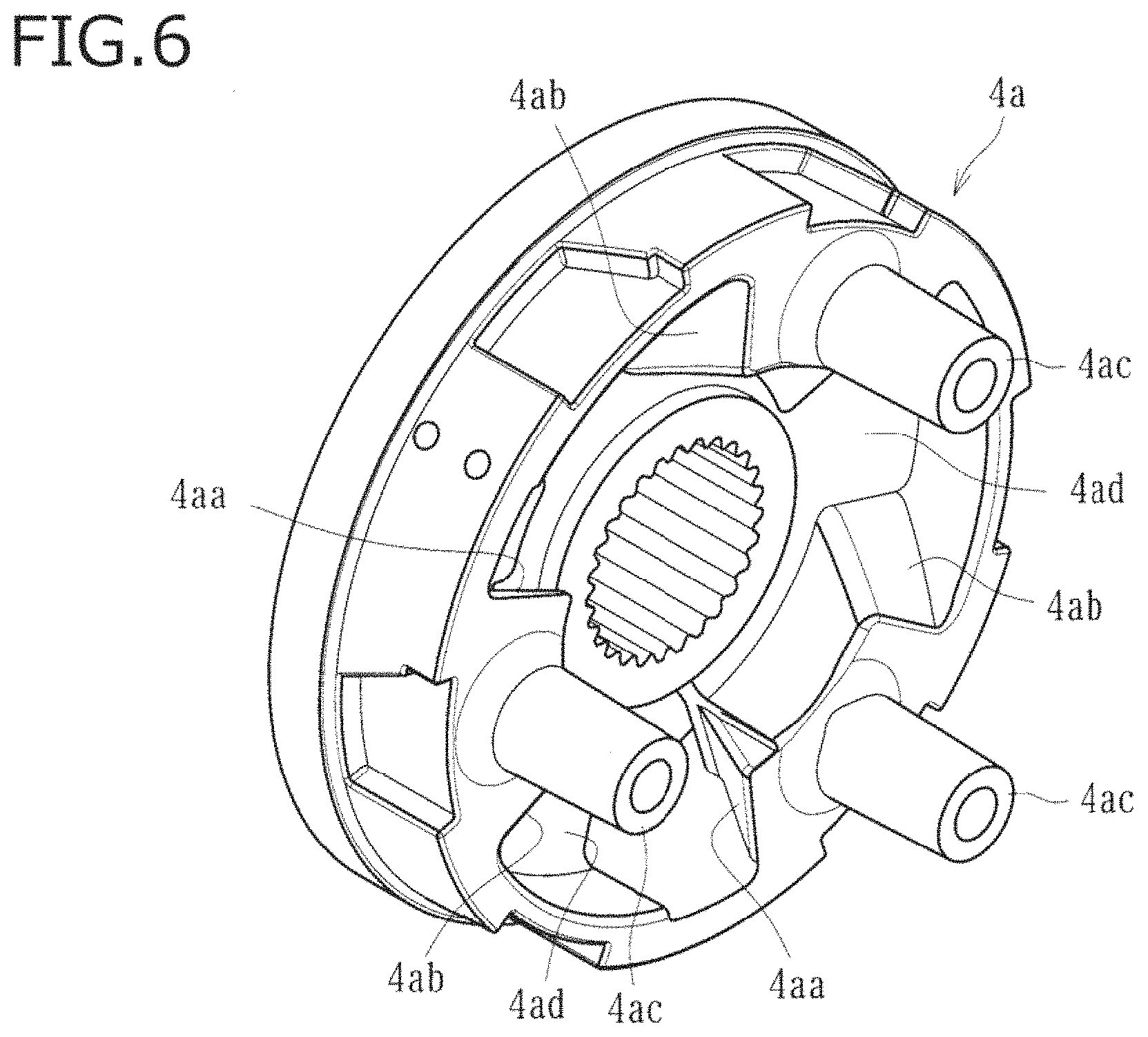 Patent US11773923 Figure 6 – Power transmission apparatus