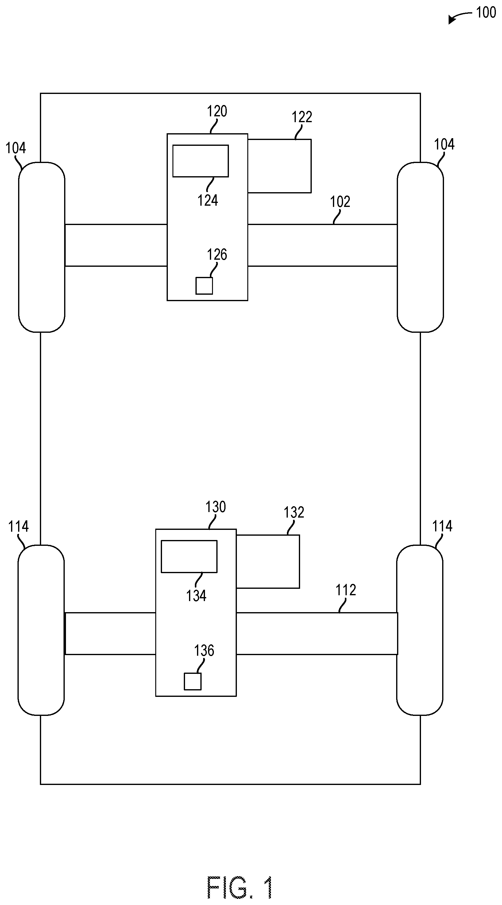 Patent US11773957 — Systems for electric vehicle — Figure 1