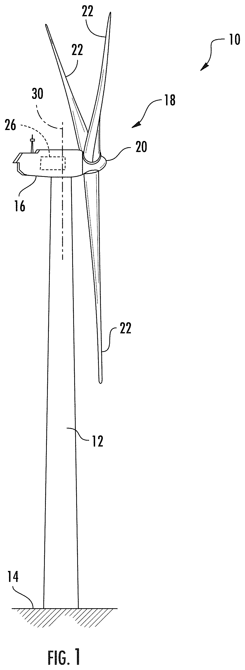 Patent US11773963 — Wind turbine gearbox carrier with integrated pin shafts and method of manufacturing same — Figure 1