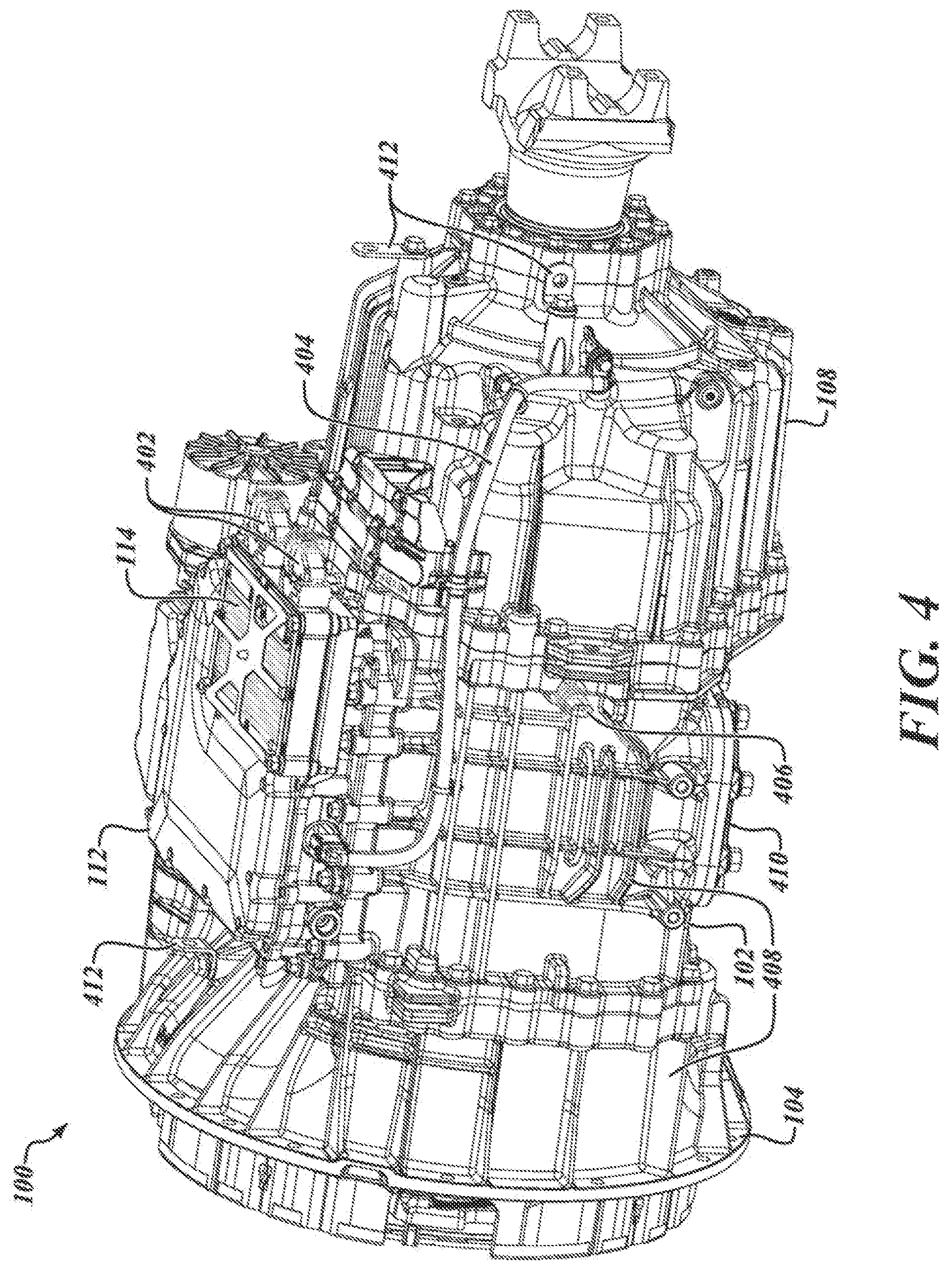 Patent US11773964 Figure 4 – System, method, and apparatus for operating a high efficiency, high output transmission