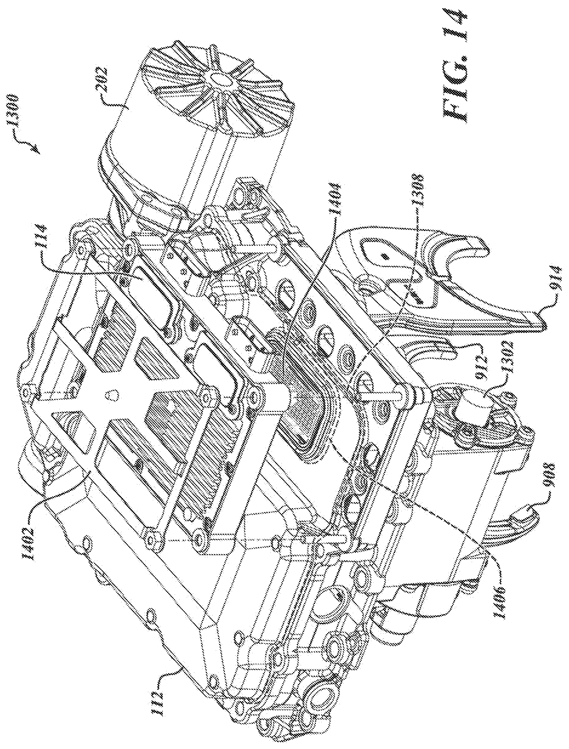 Patent US11773964 Figure 14 – System, method, and apparatus for operating a high efficiency, high output transmission