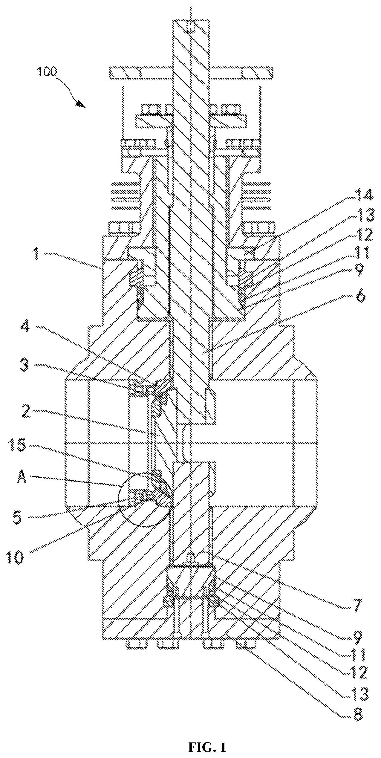 Patent US11773983 Figure 1 – High-pressure self-sealing butterfly valve