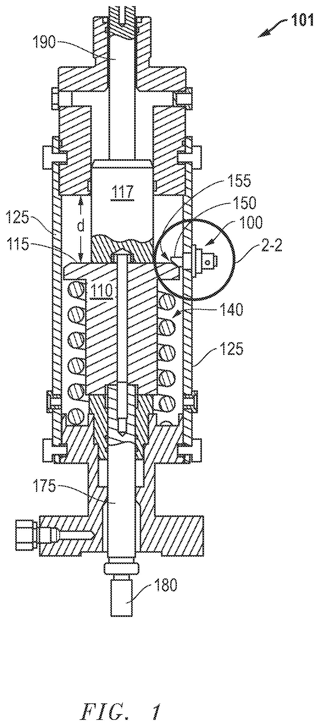 Patent US11773997 — Valve gate eutectic lock — Figure 1