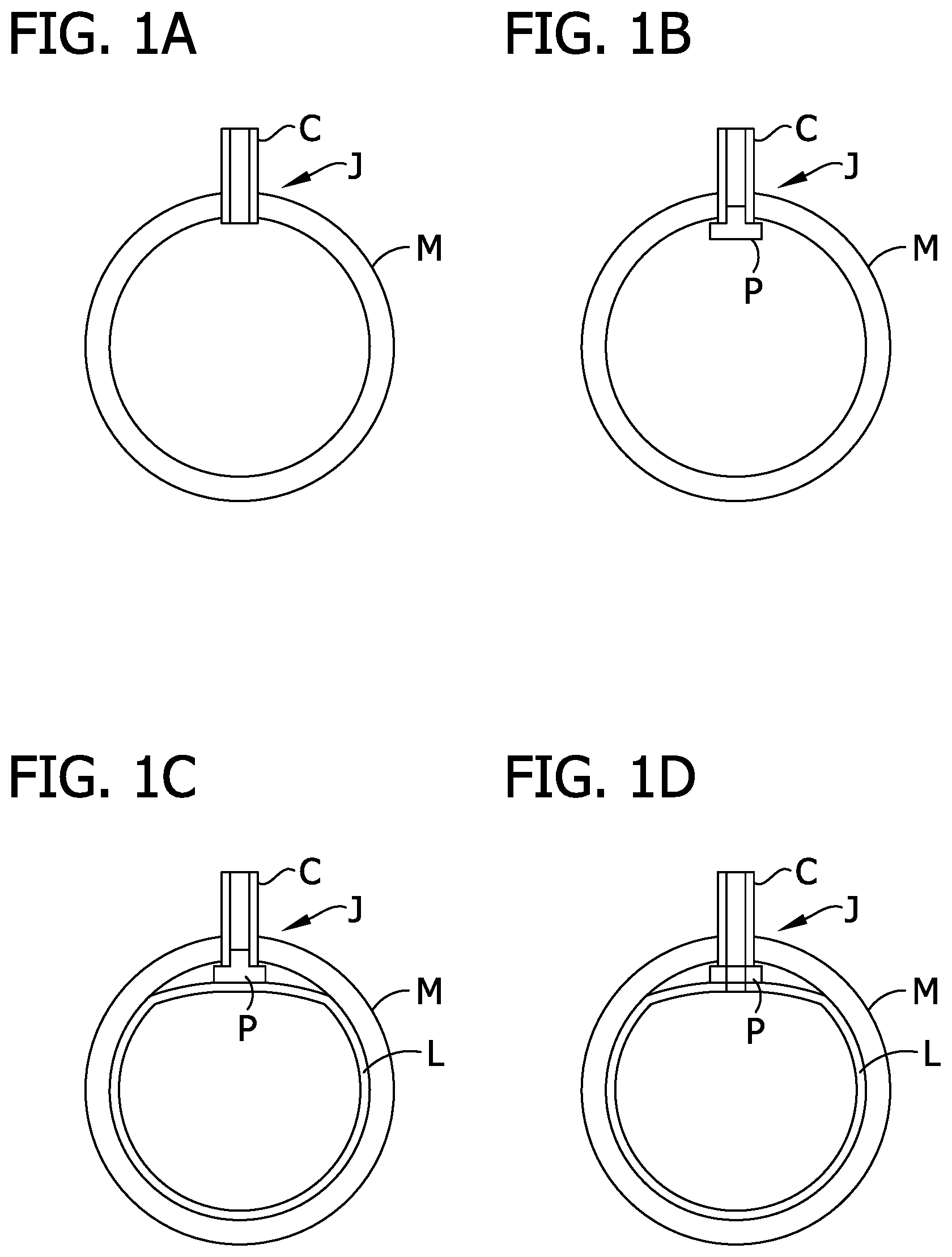 Patent US11774025 — Fitting for connecting a main pipe liner to a branch conduit — Figure 1