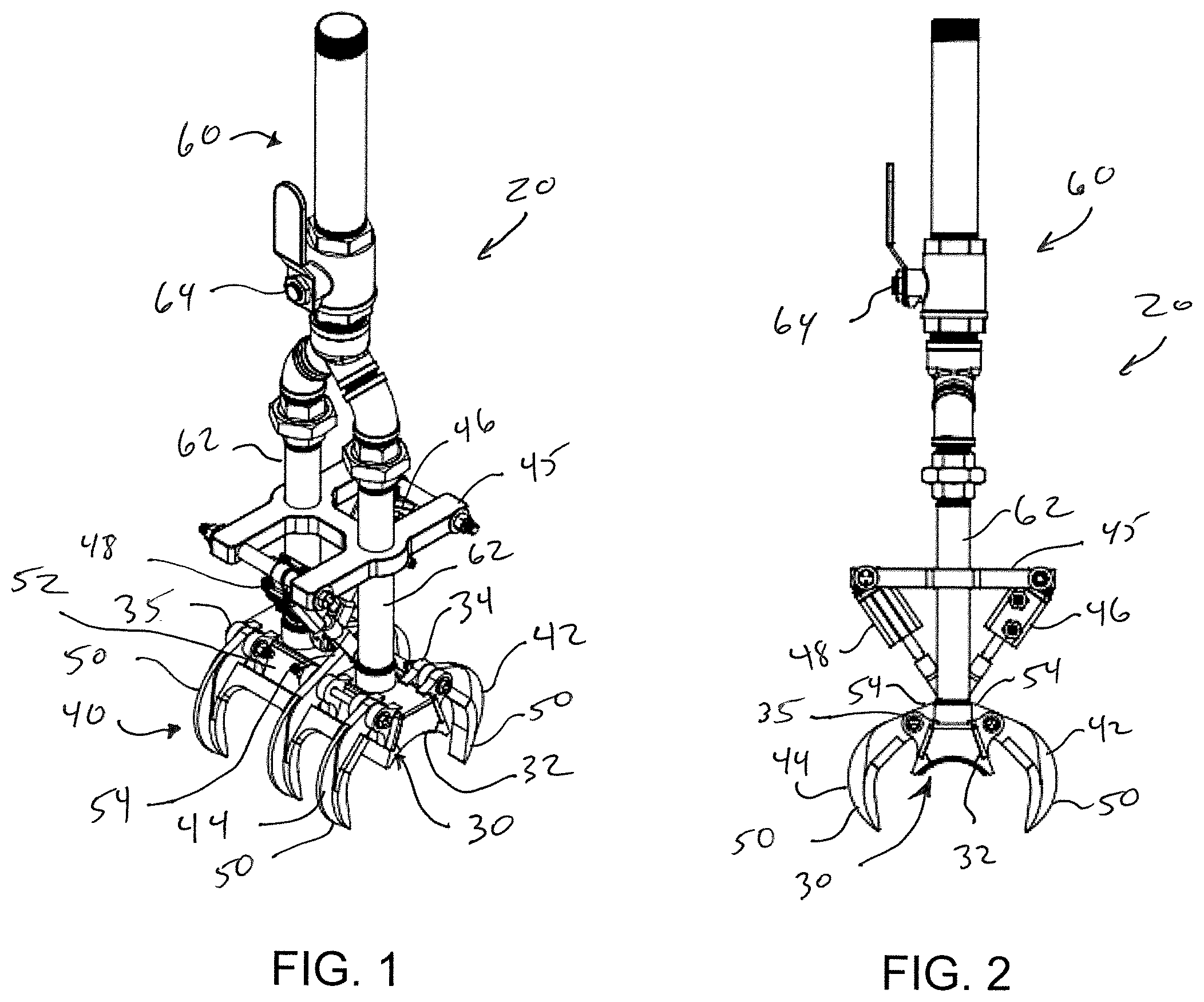 Patent US11774027 — Emergency leak clamp — Figure 1