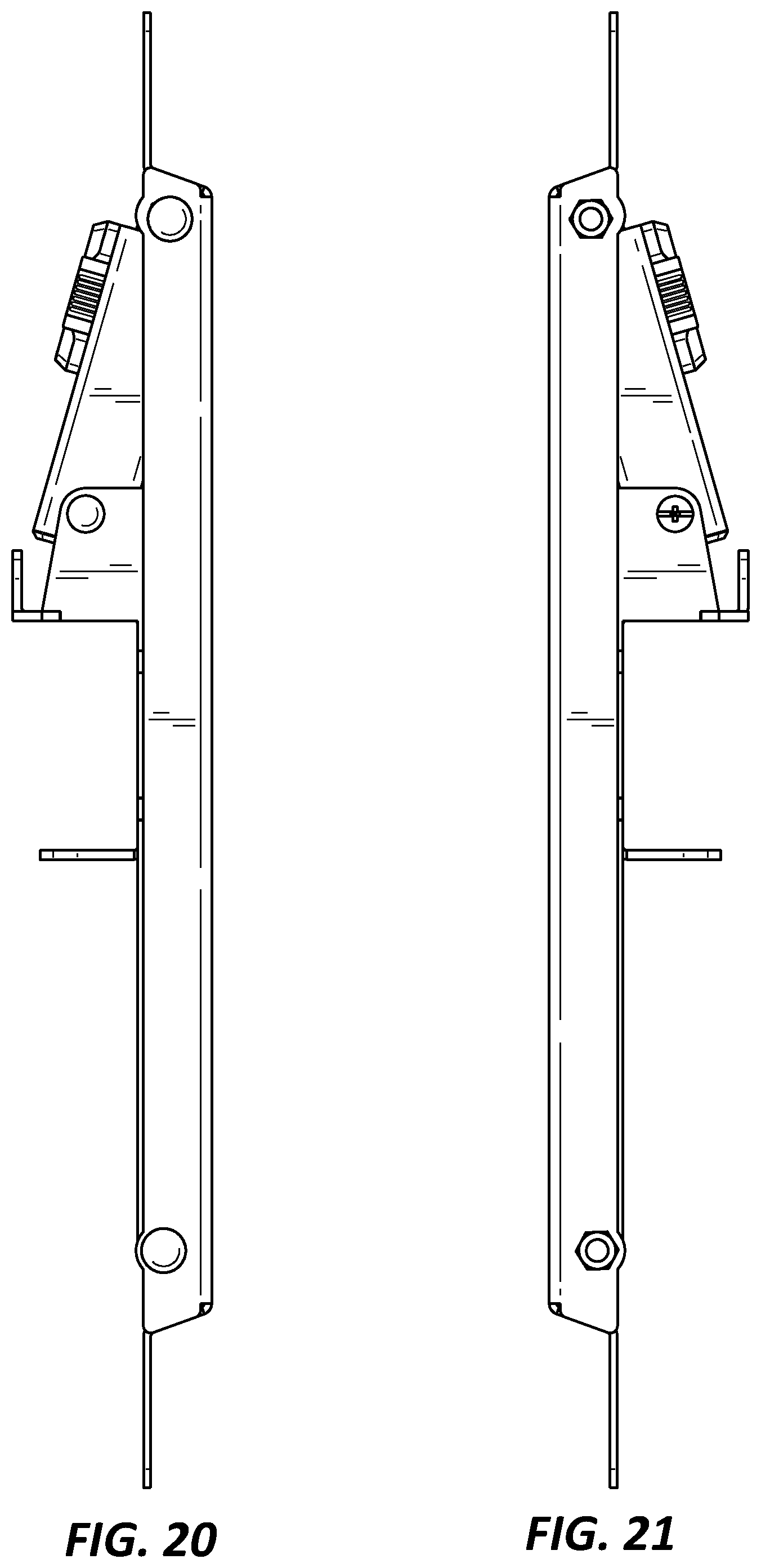 Patent US11774039 Figure 14 – Television support tilt mechanism