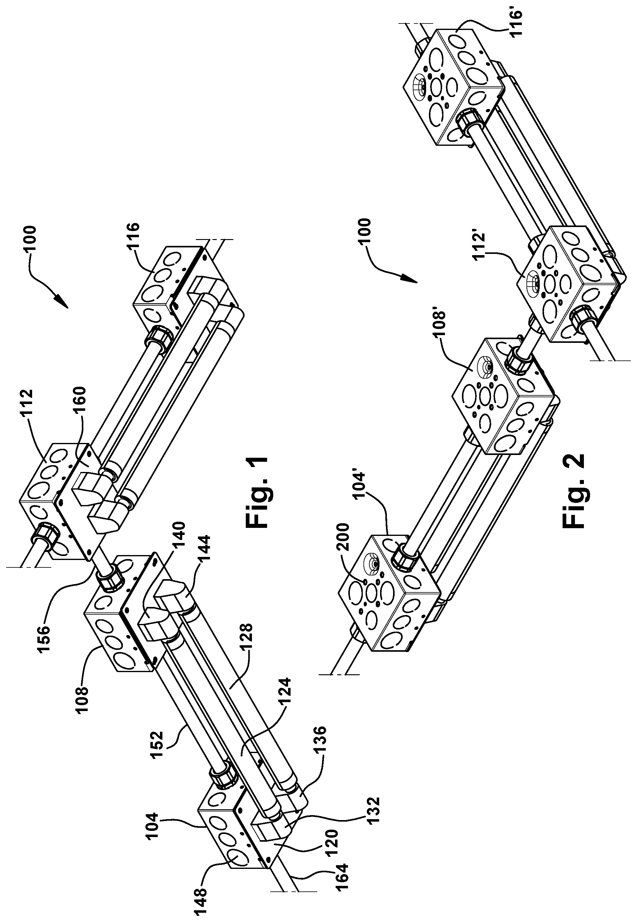 Patent US11774050 — Configurable modular lighting system — Figure 1