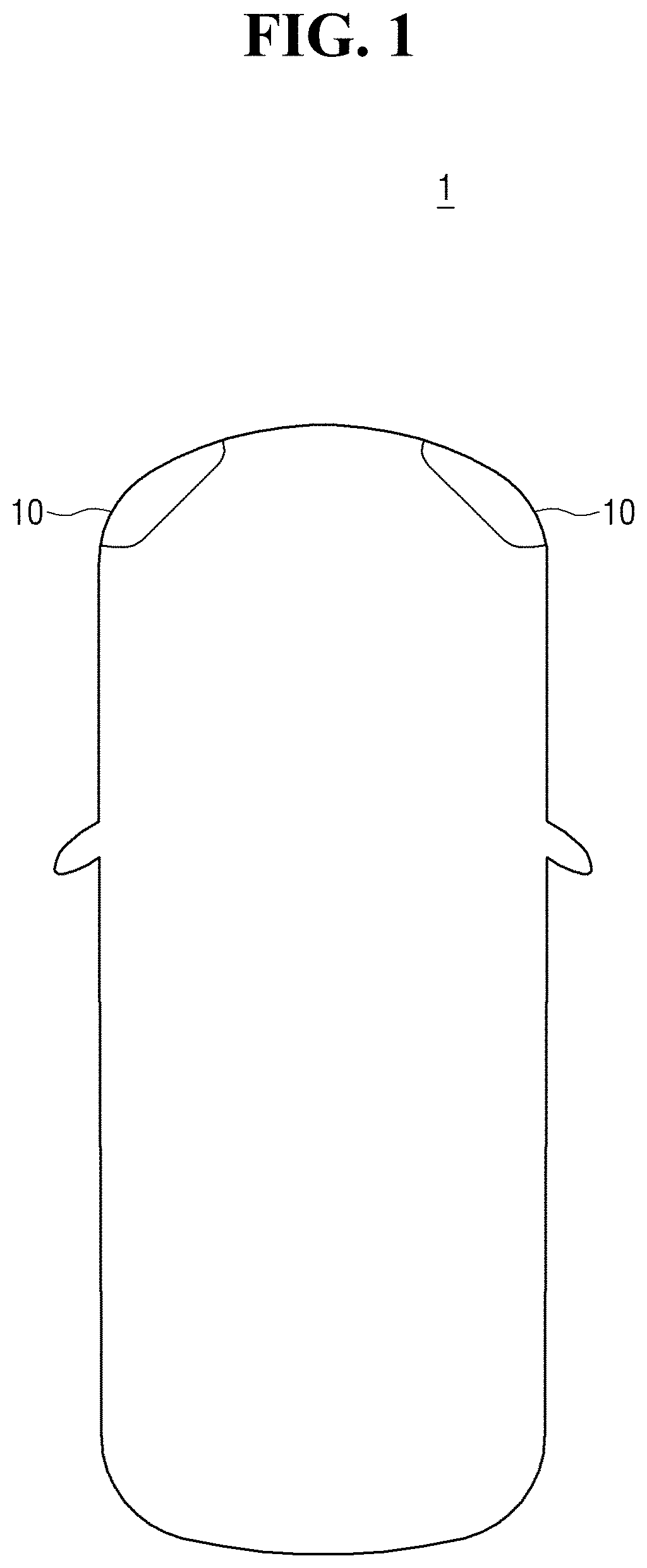 Patent US11774059 — Lamp for vehicle — Figure 1