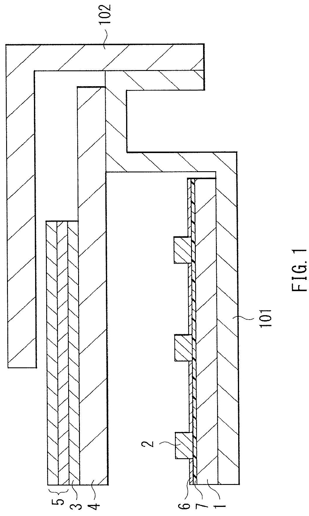 Patent US11774068 — Light source device and display unit — Figure 1