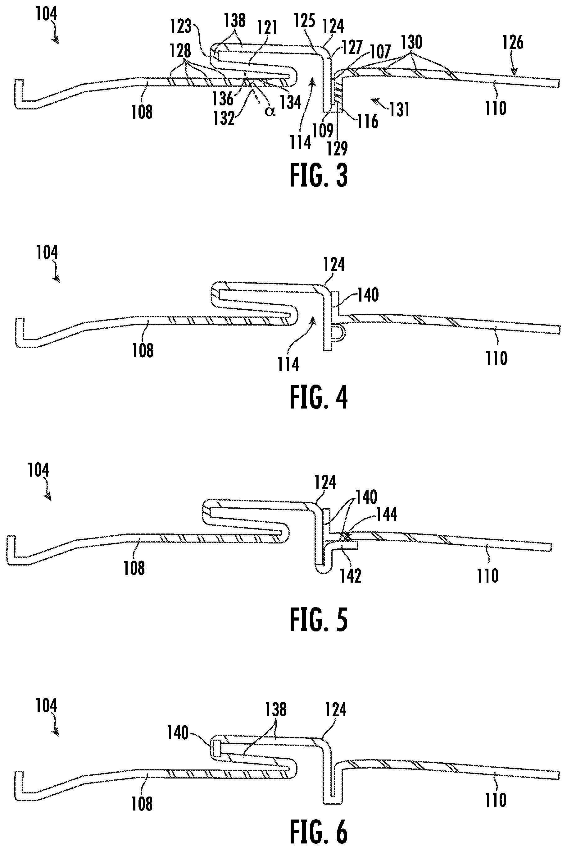 Patent US11774098 Figure 3 – Combustor for a gas turbine engine