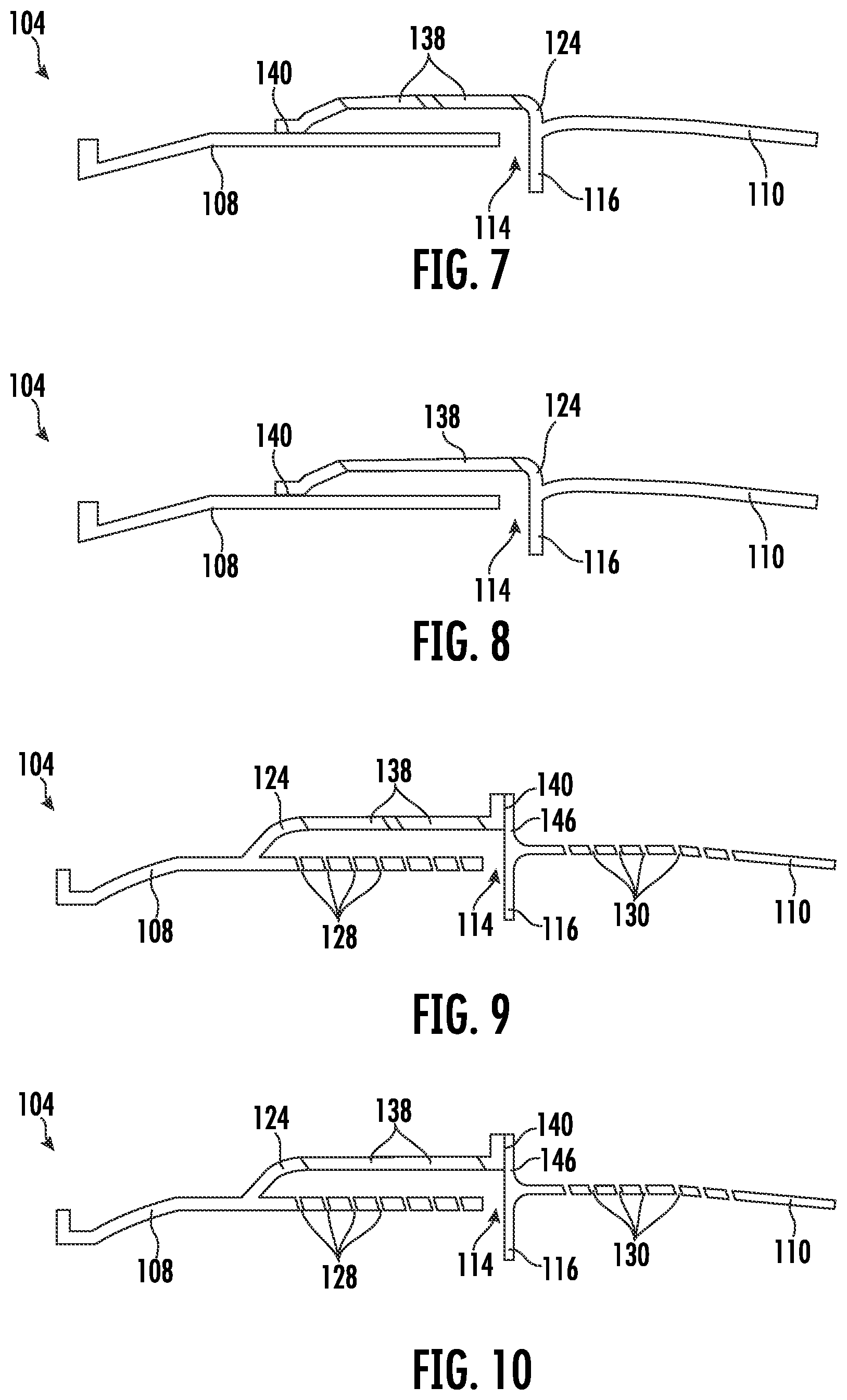 Patent US11774098 Figure 4 – Combustor for a gas turbine engine