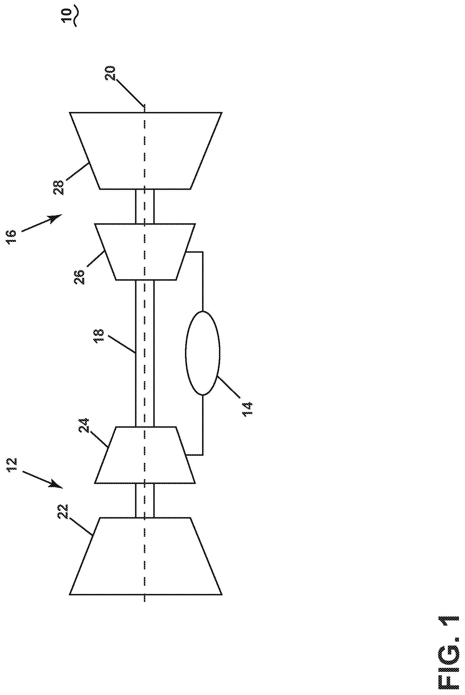 Patent US11774100 — Combustor fuel nozzle assembly — Figure 1